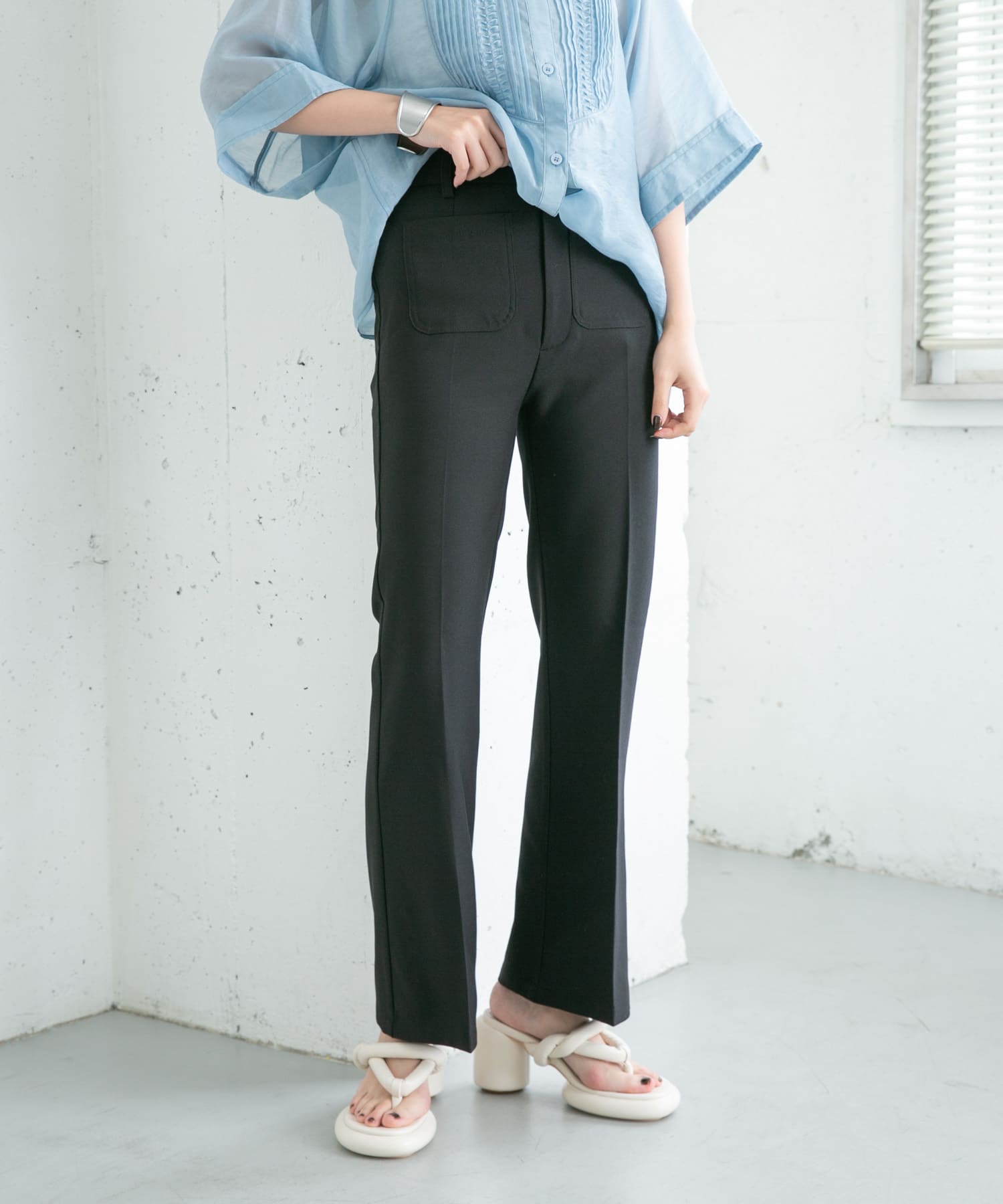 身長：157cm サイズ：34