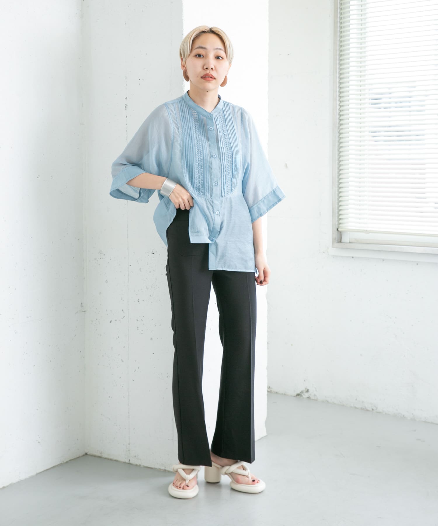 身長：157cm サイズ：34