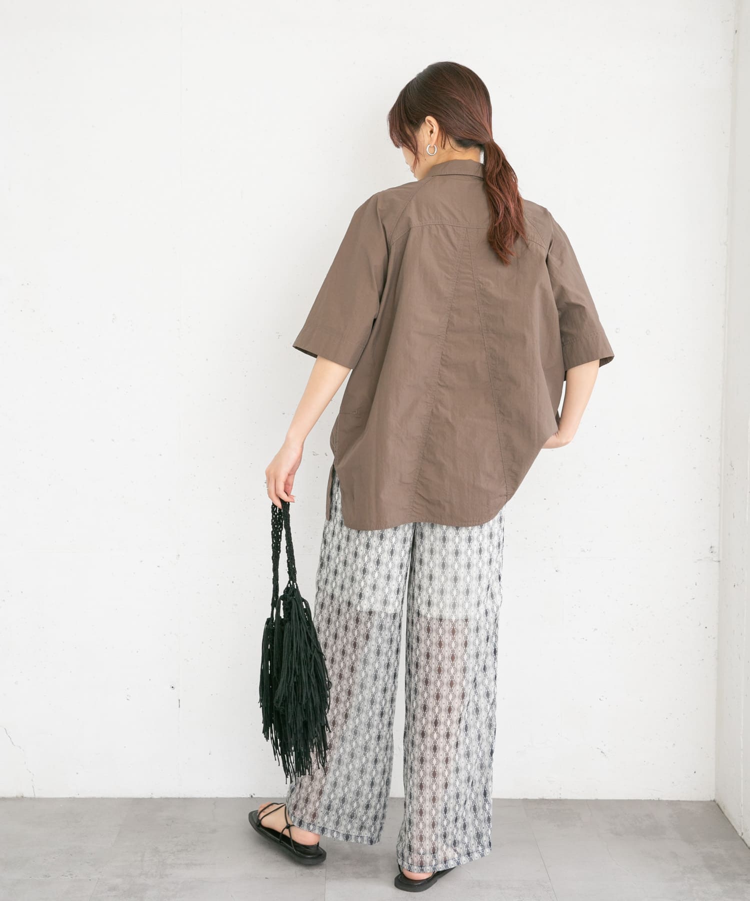 身長：165cm サイズ：one