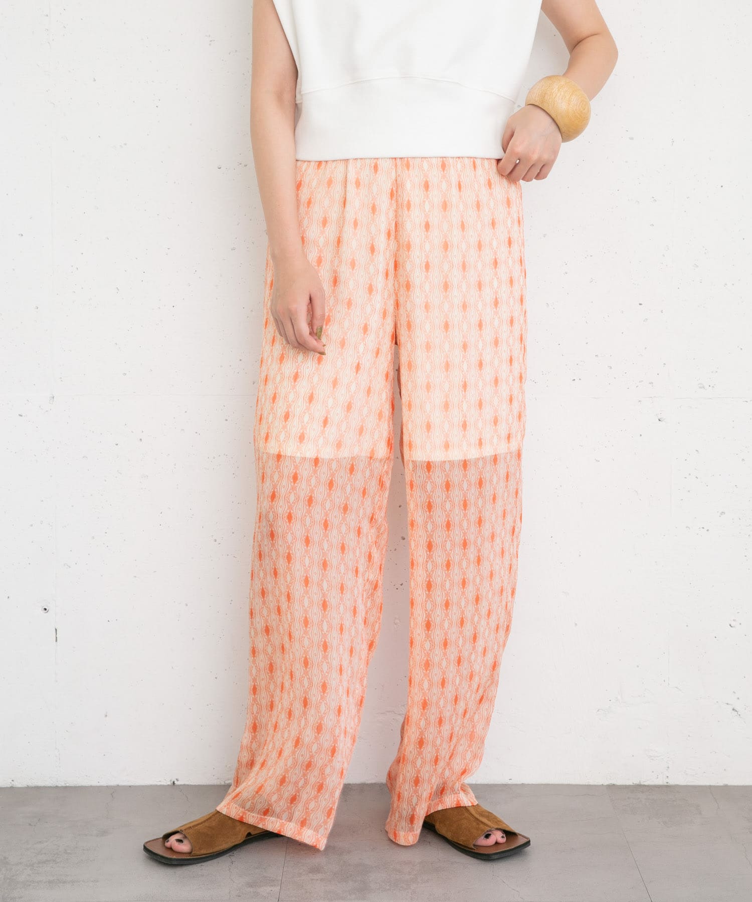 身長：157cm サイズ：one