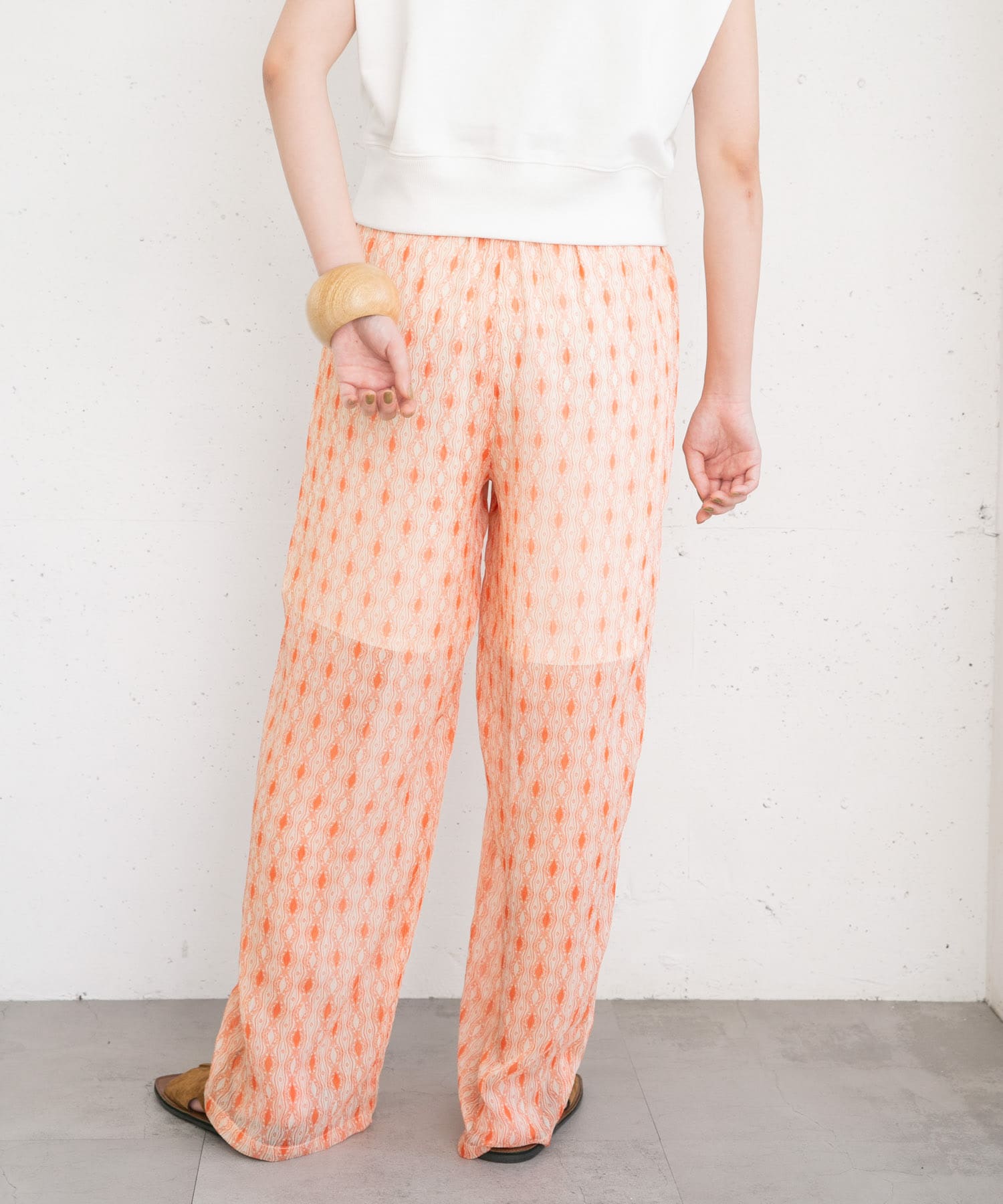 身長：157cm サイズ：one