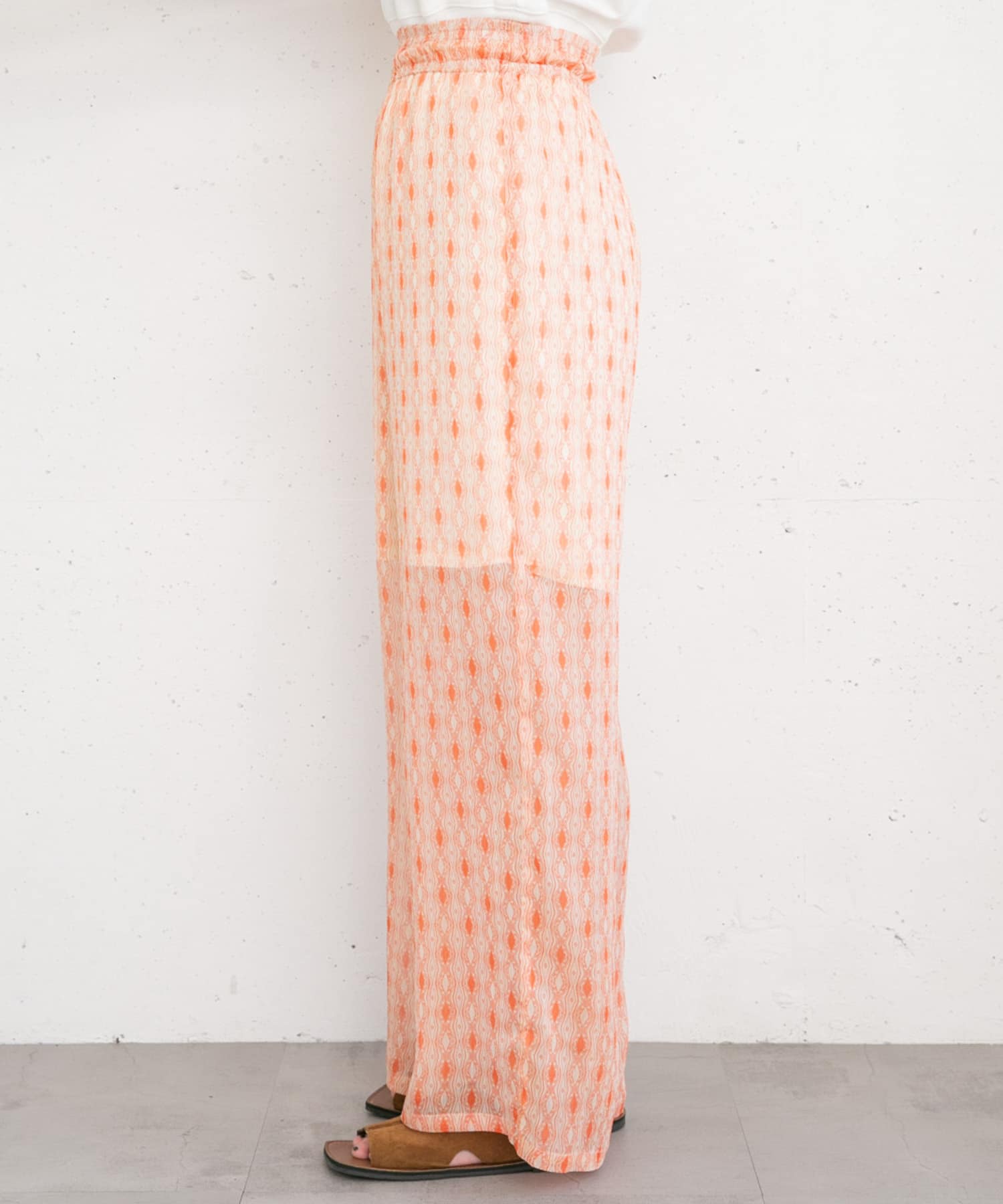 身長：157cm サイズ：one