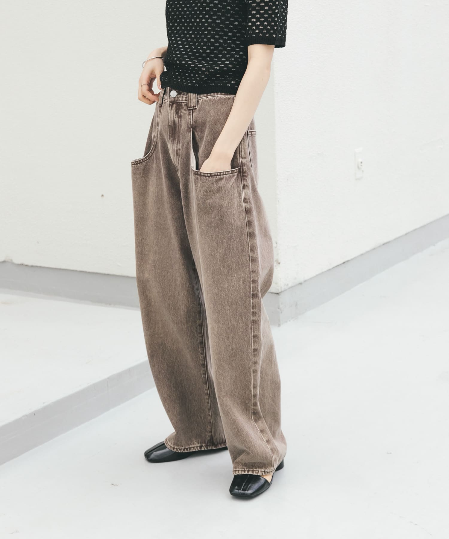 身長：160cm サイズ：36