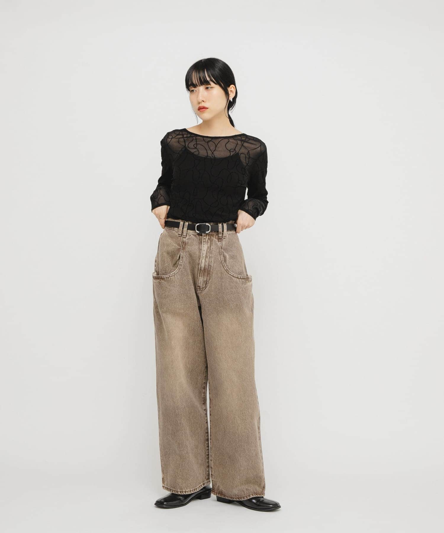 身長：160cm サイズ：36