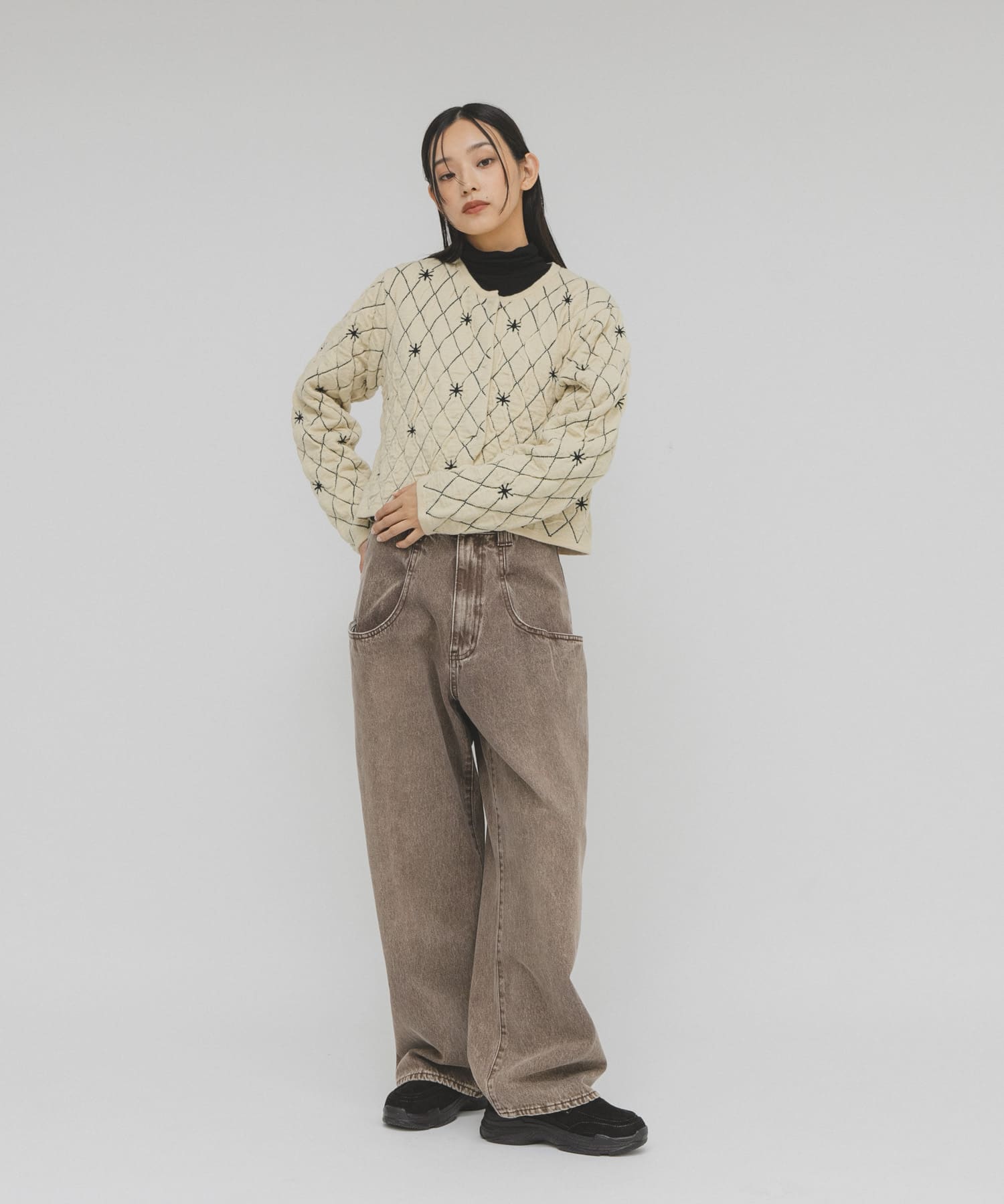 身長：163cm サイズ：36