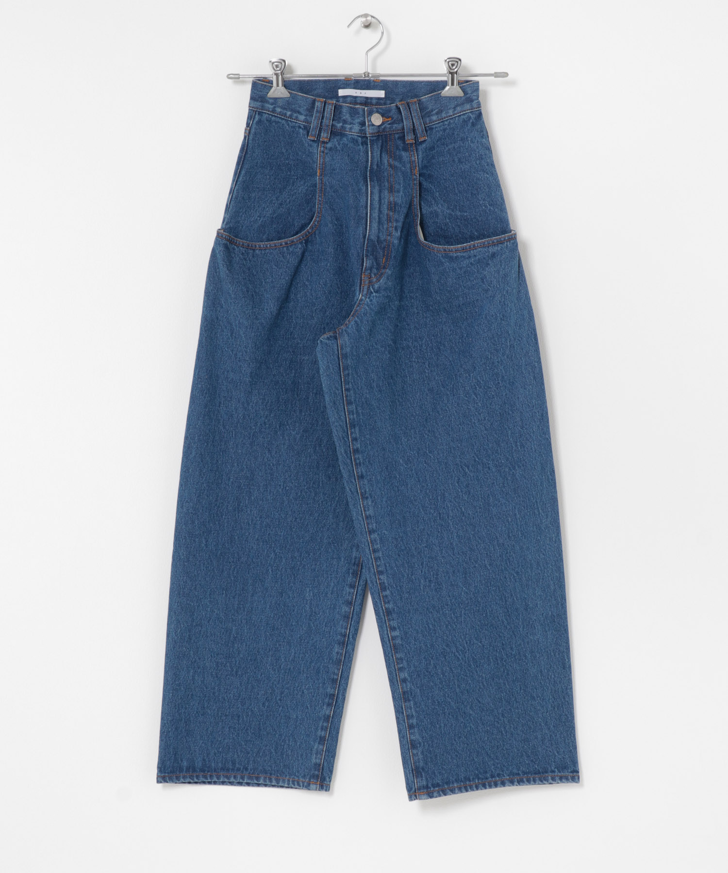 『3サイズ展開』BIGポケットデザインデニム BLUE 34