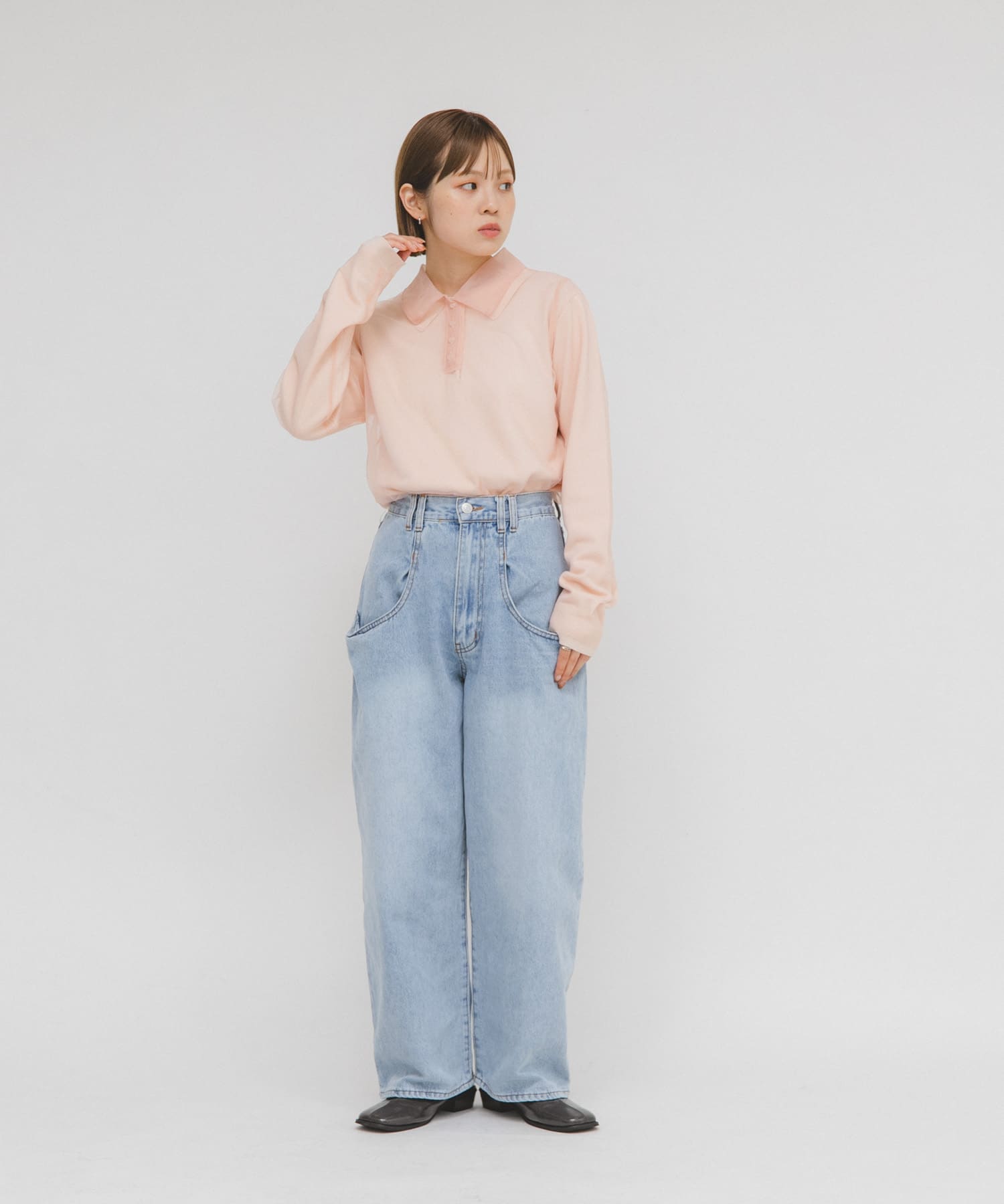 身長：153cm サイズ：34