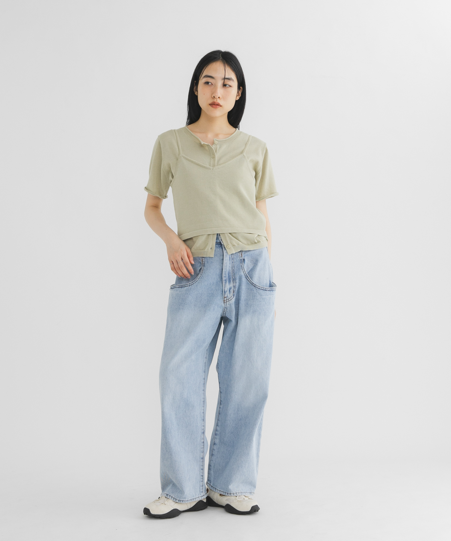 身長：153cm サイズ：34