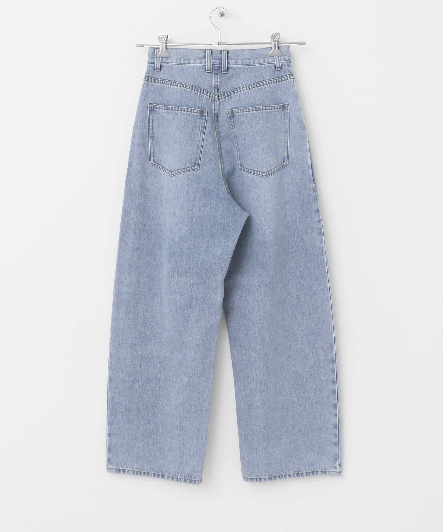 『3サイズ展開』BIGポケットデザインデニム L.BLUE 34