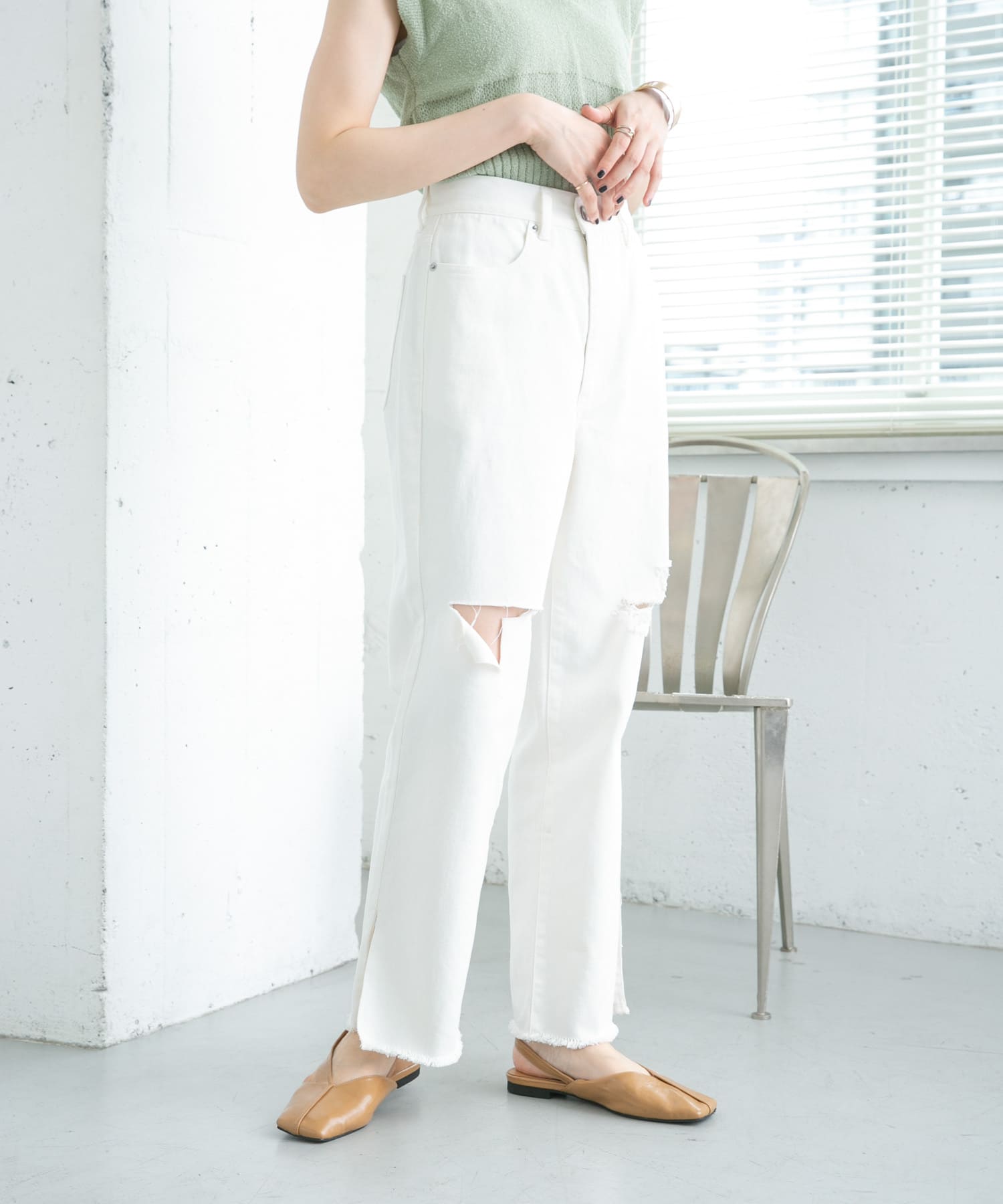 身長：160cm サイズ：36