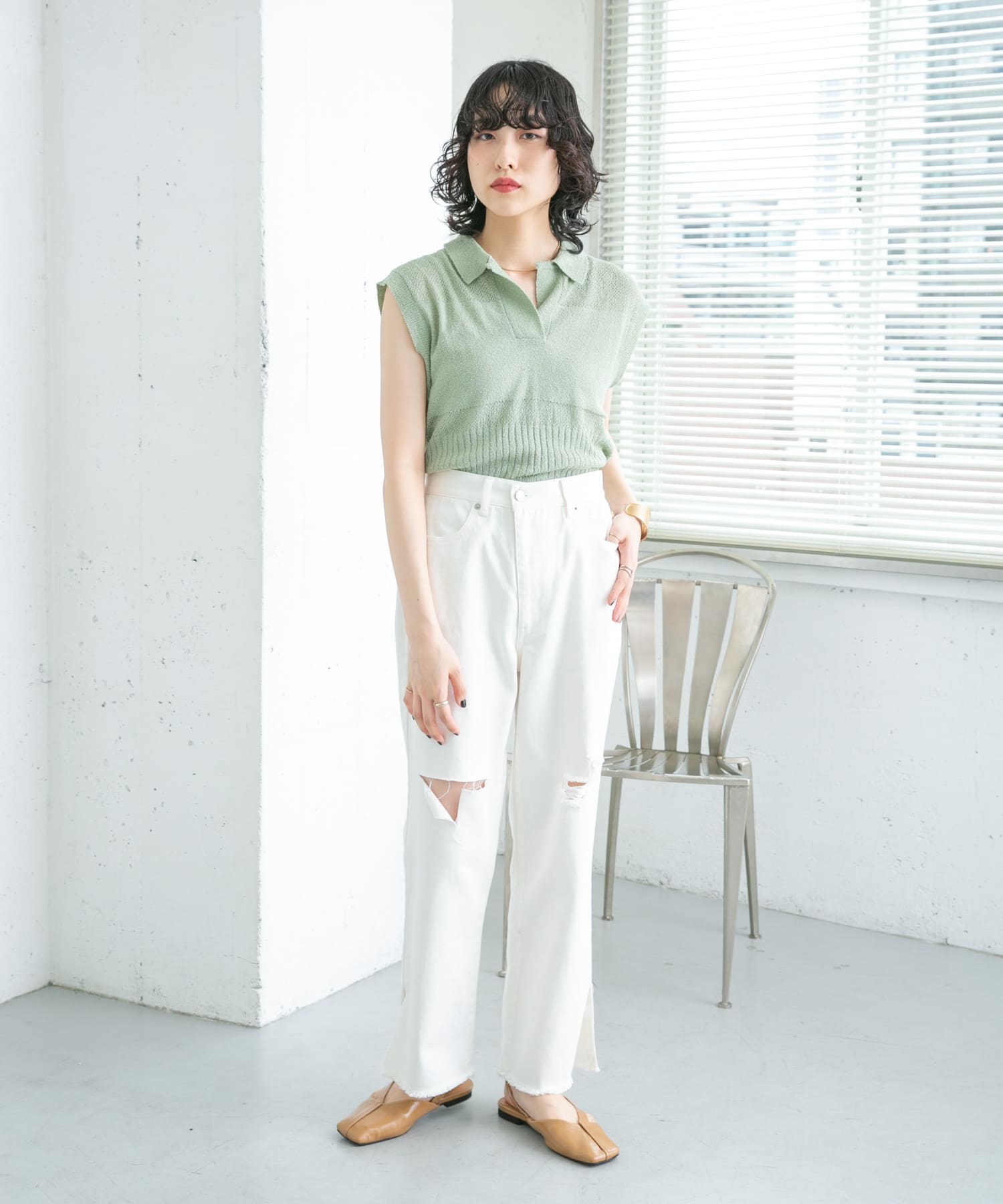 身長：160cm サイズ：36