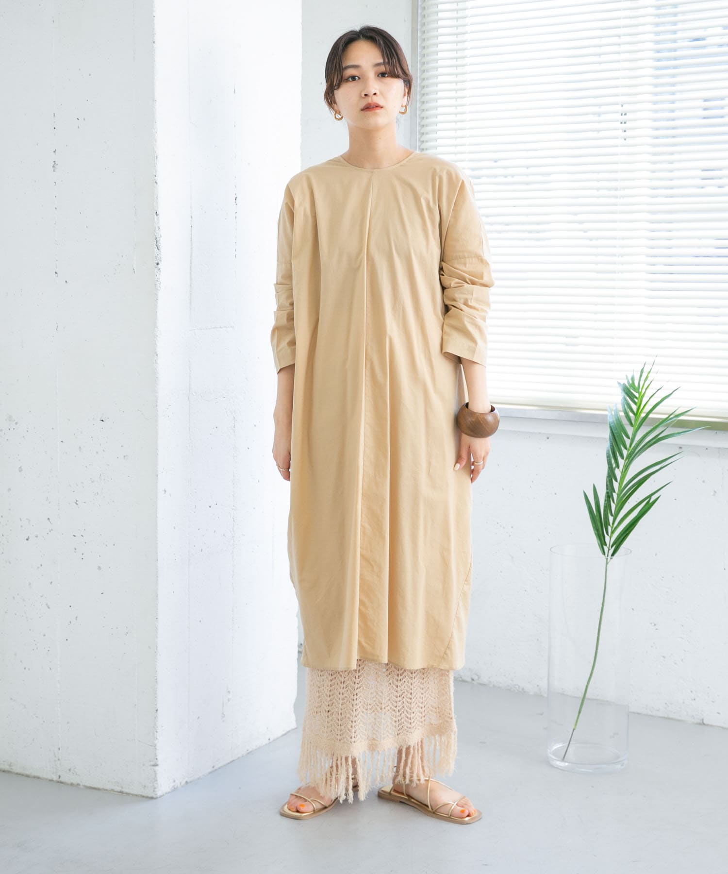 身長：165cm サイズ：one