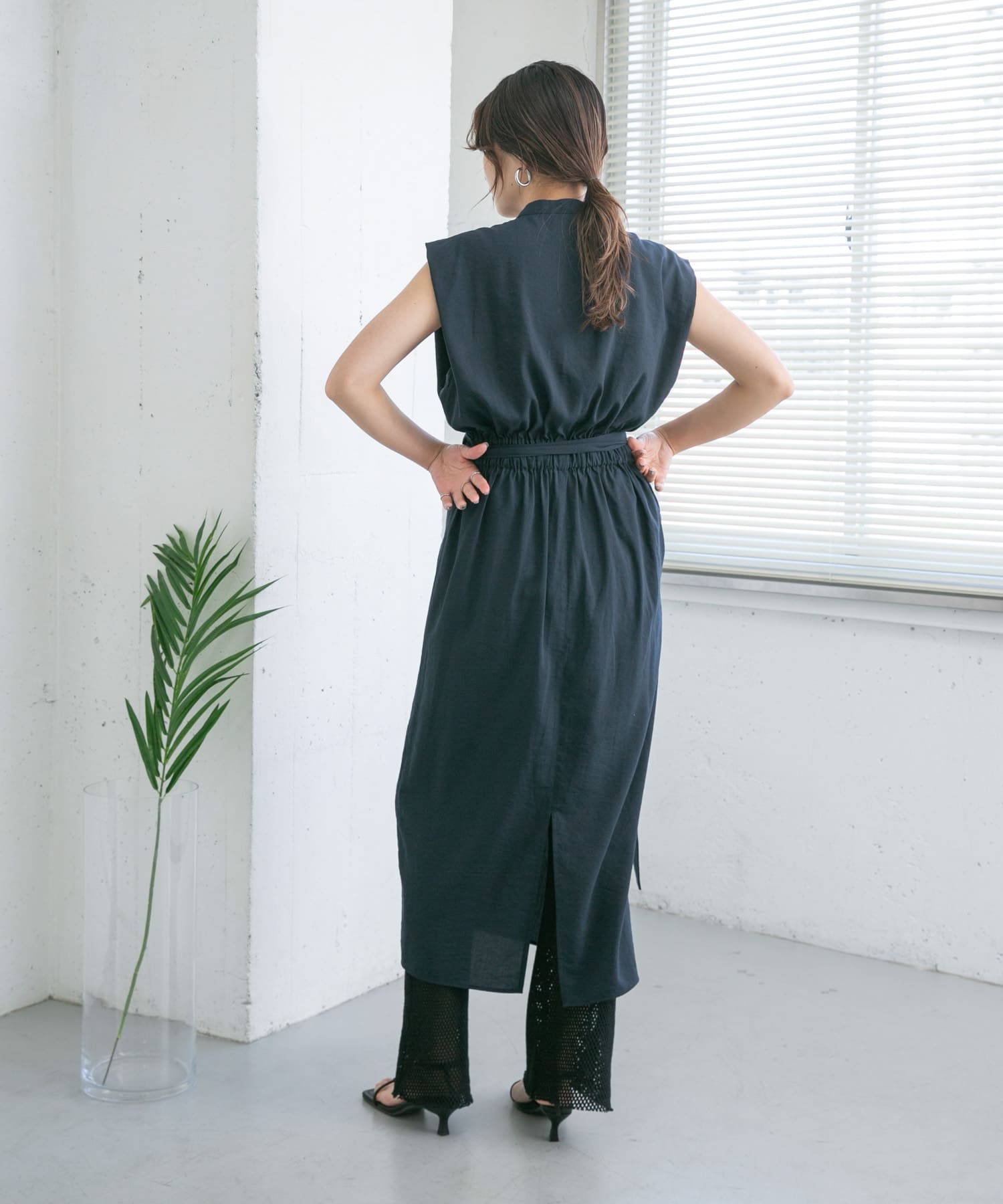 身長：165cm サイズ：one