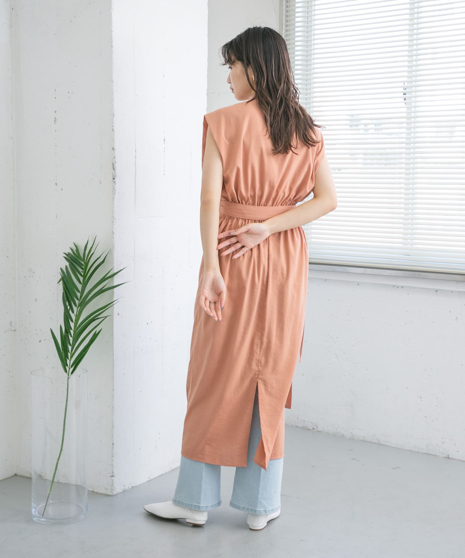 身長：165cm サイズ：one