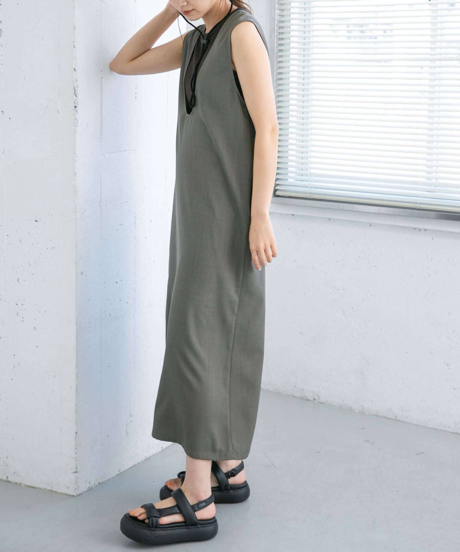 身長：165cm サイズ：one