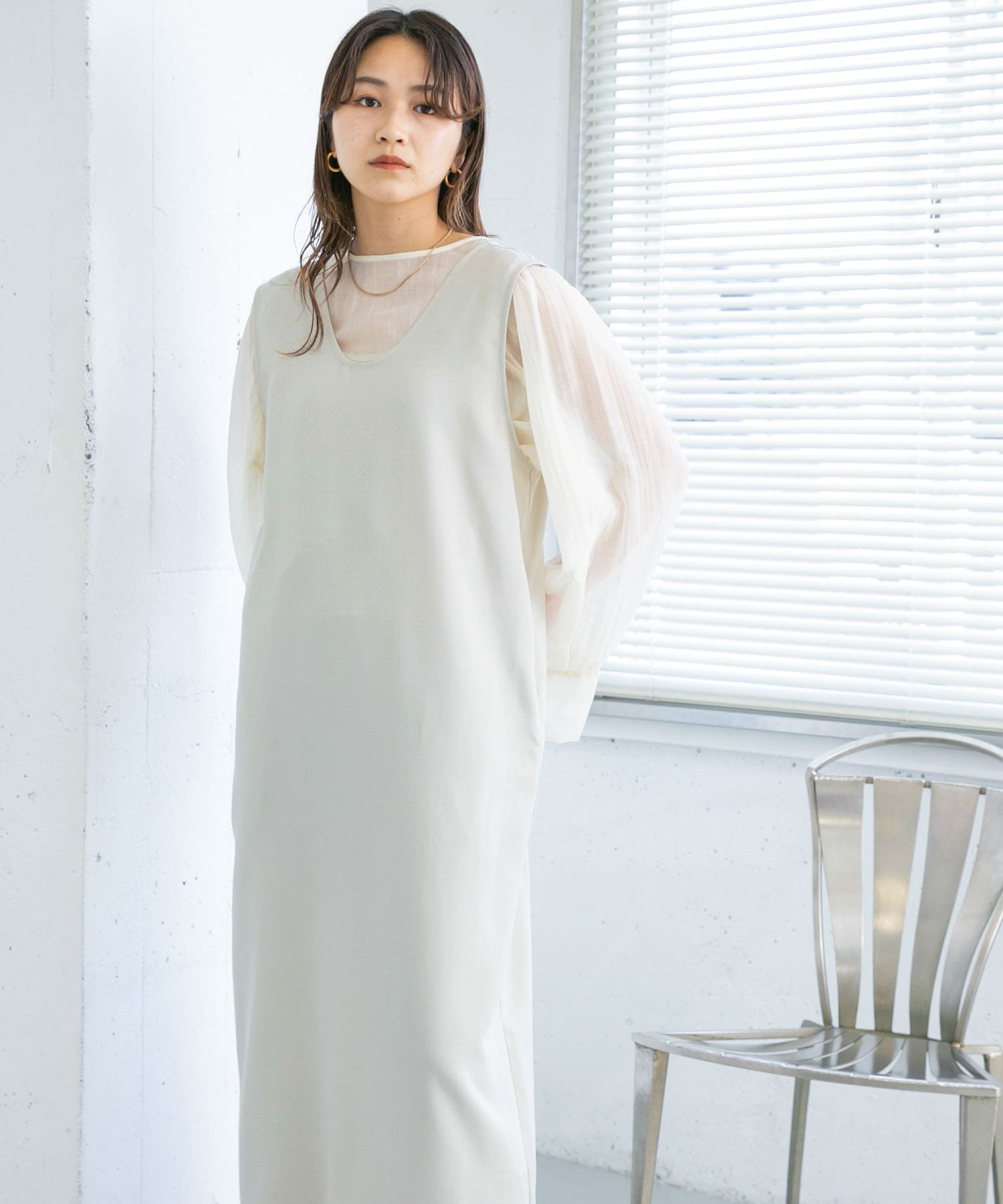 身長：165cm サイズ：one