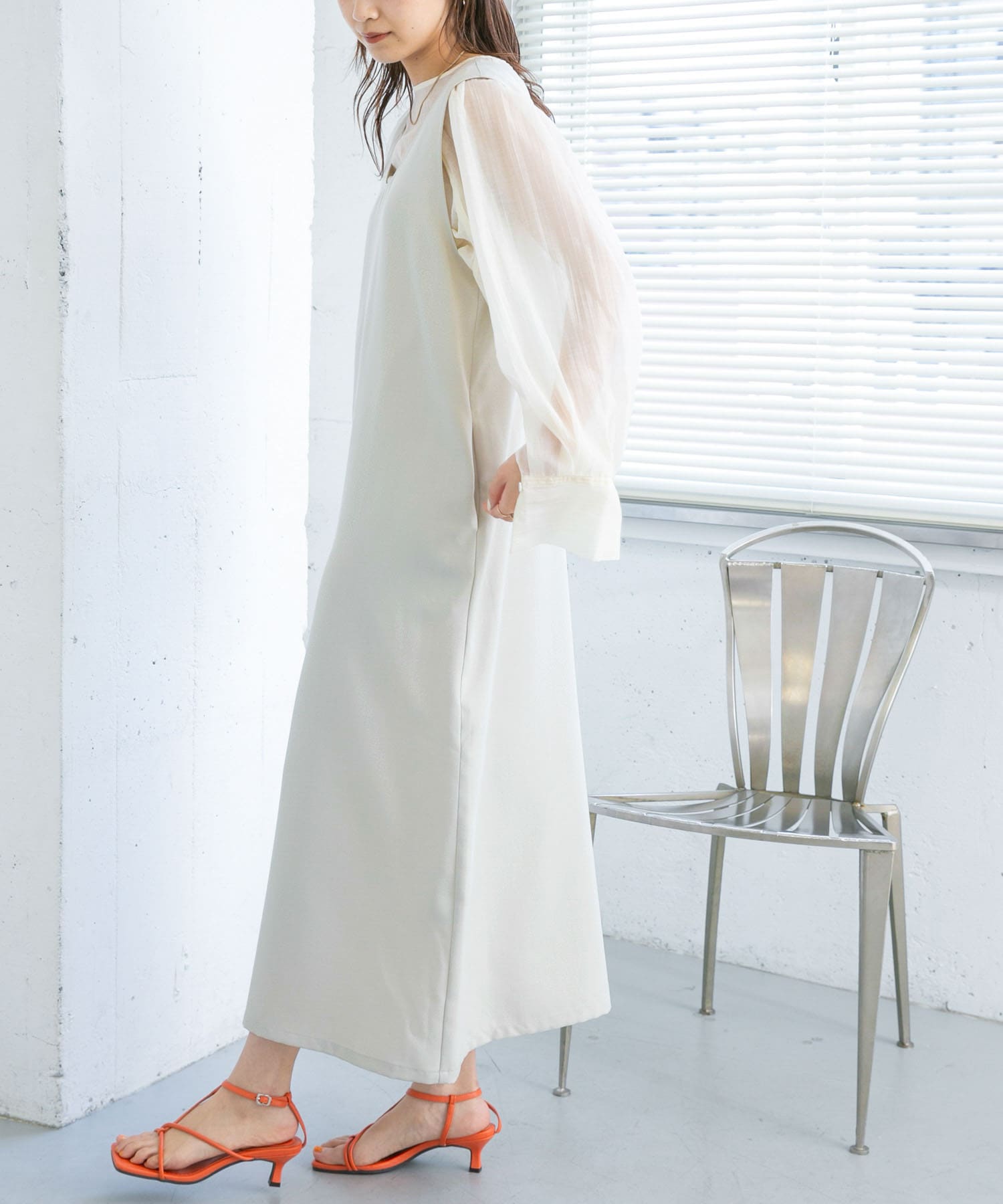 身長：165cm サイズ：one