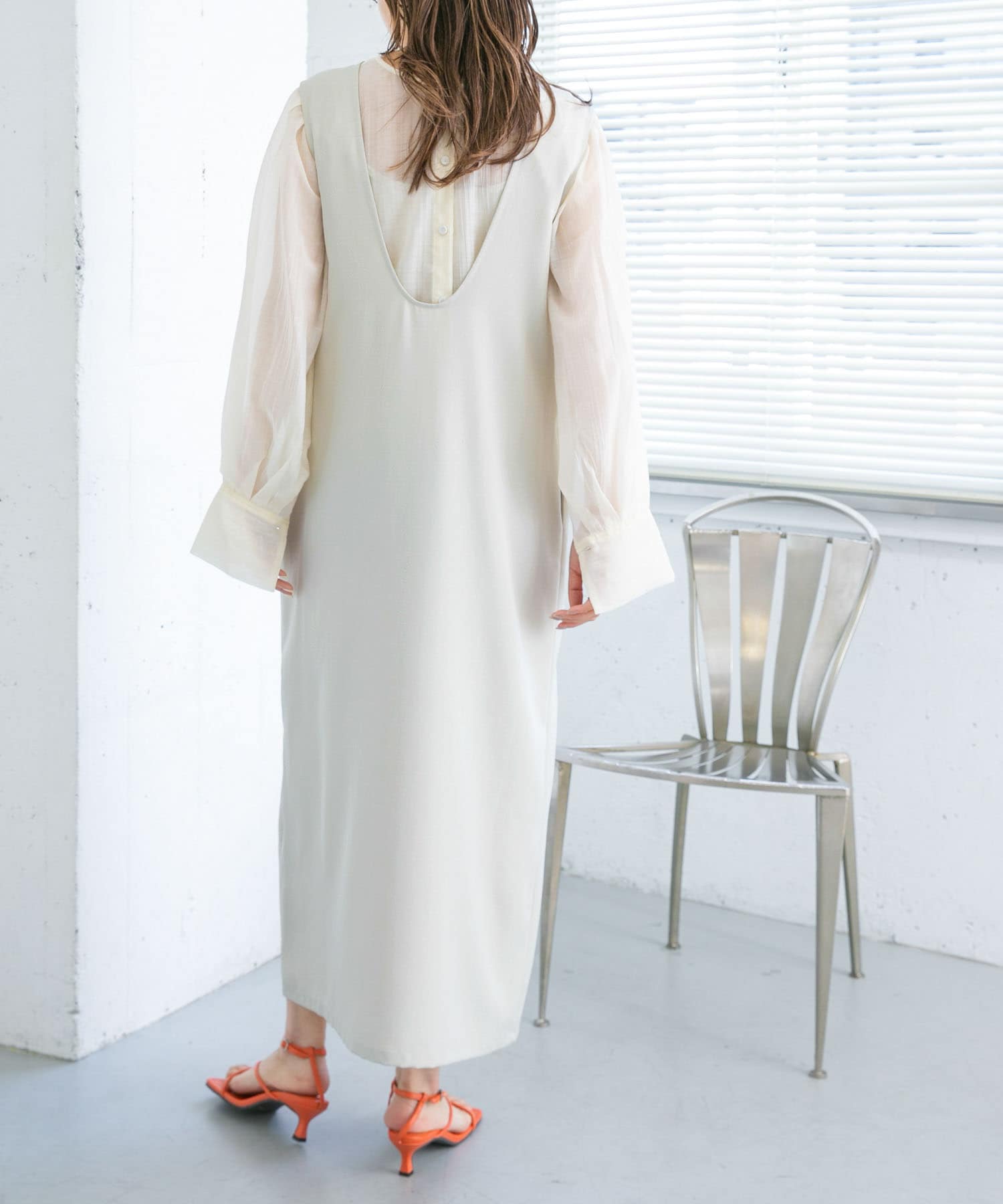 身長：165cm サイズ：one