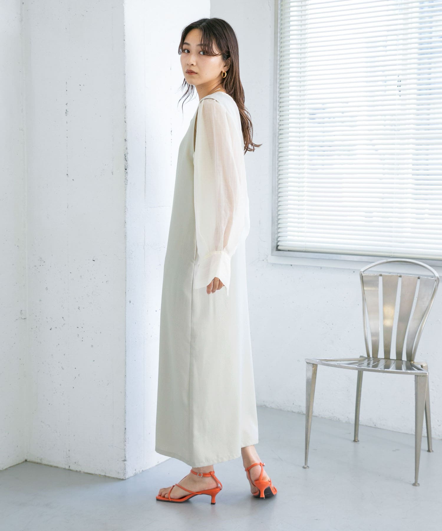 身長：165cm サイズ：one