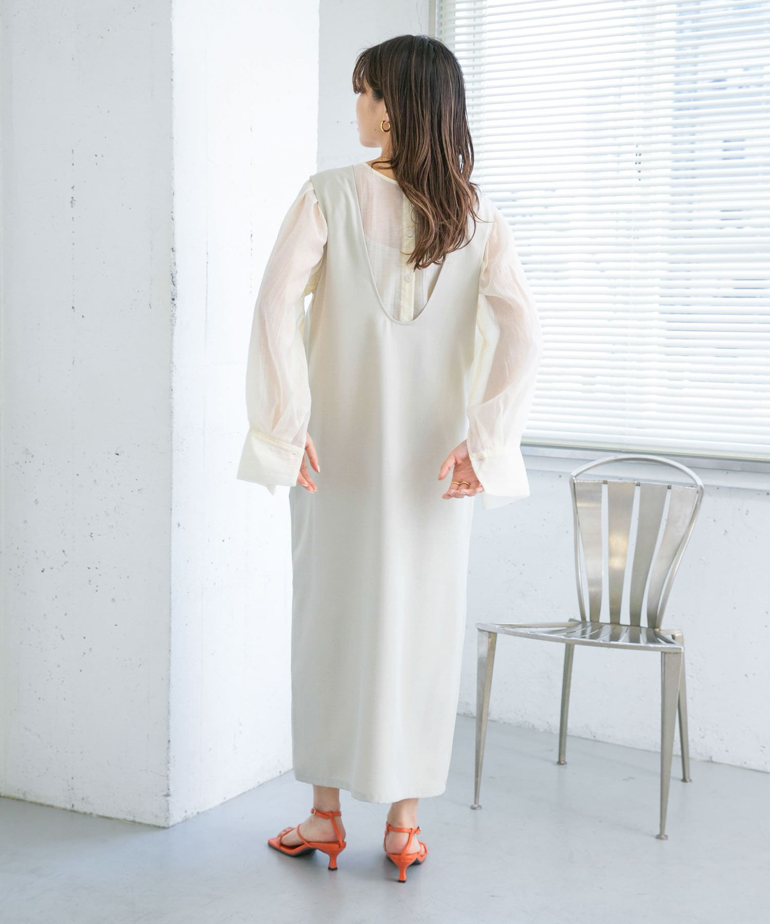 身長：165cm サイズ：one