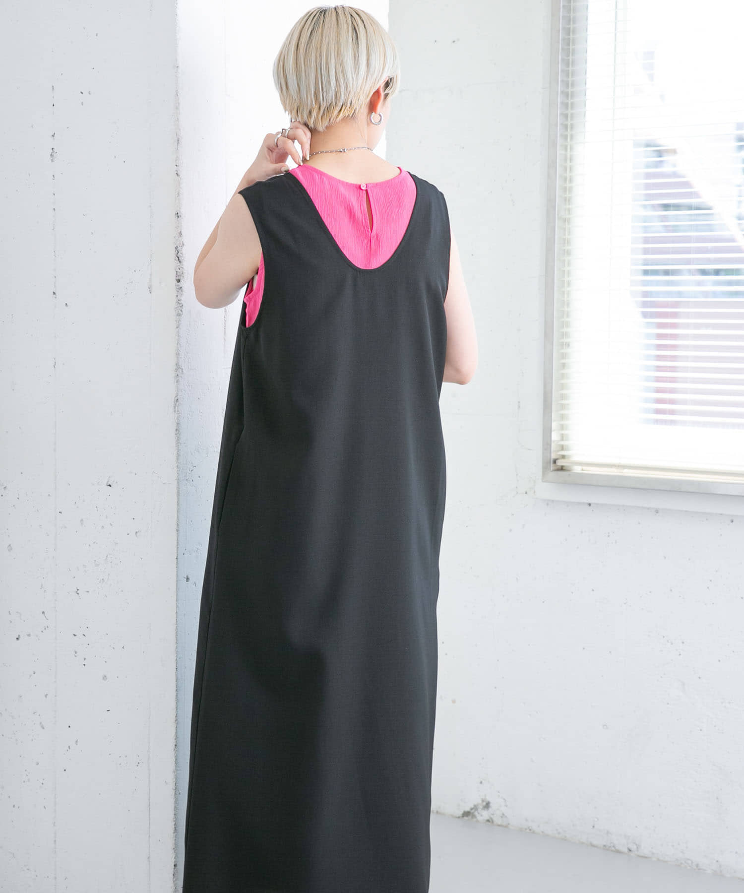 身長：157cm サイズ：one