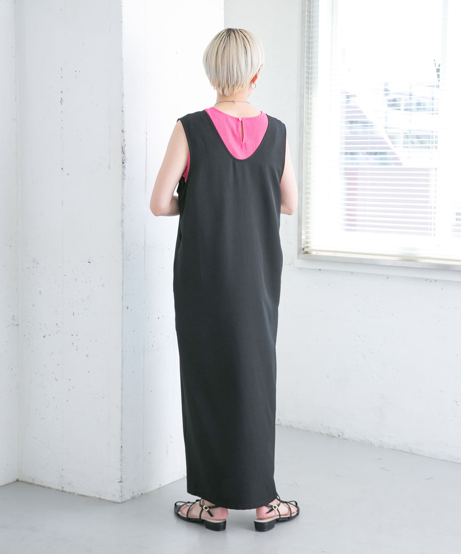 身長：157cm サイズ：one