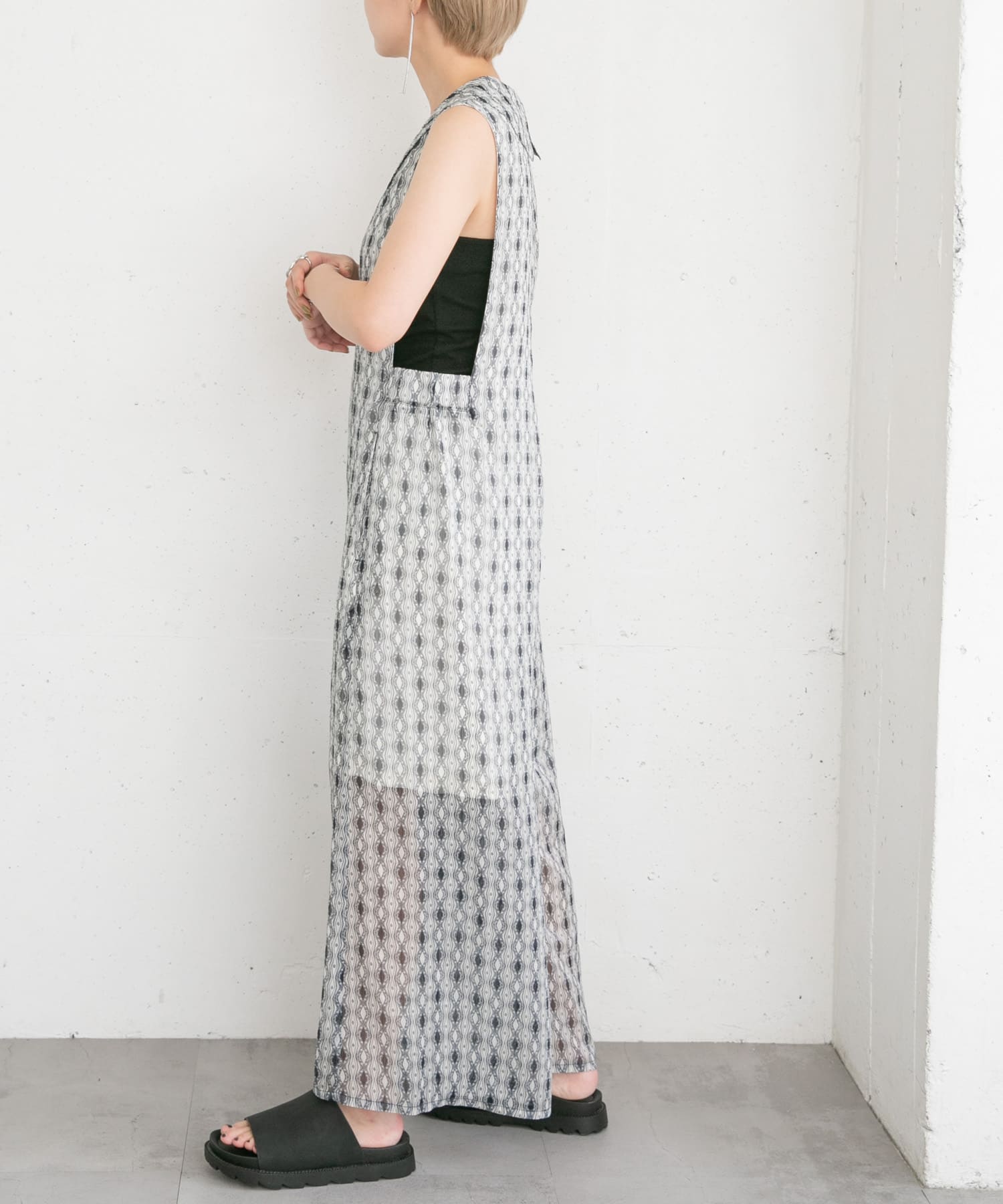 身長：157cm サイズ：one