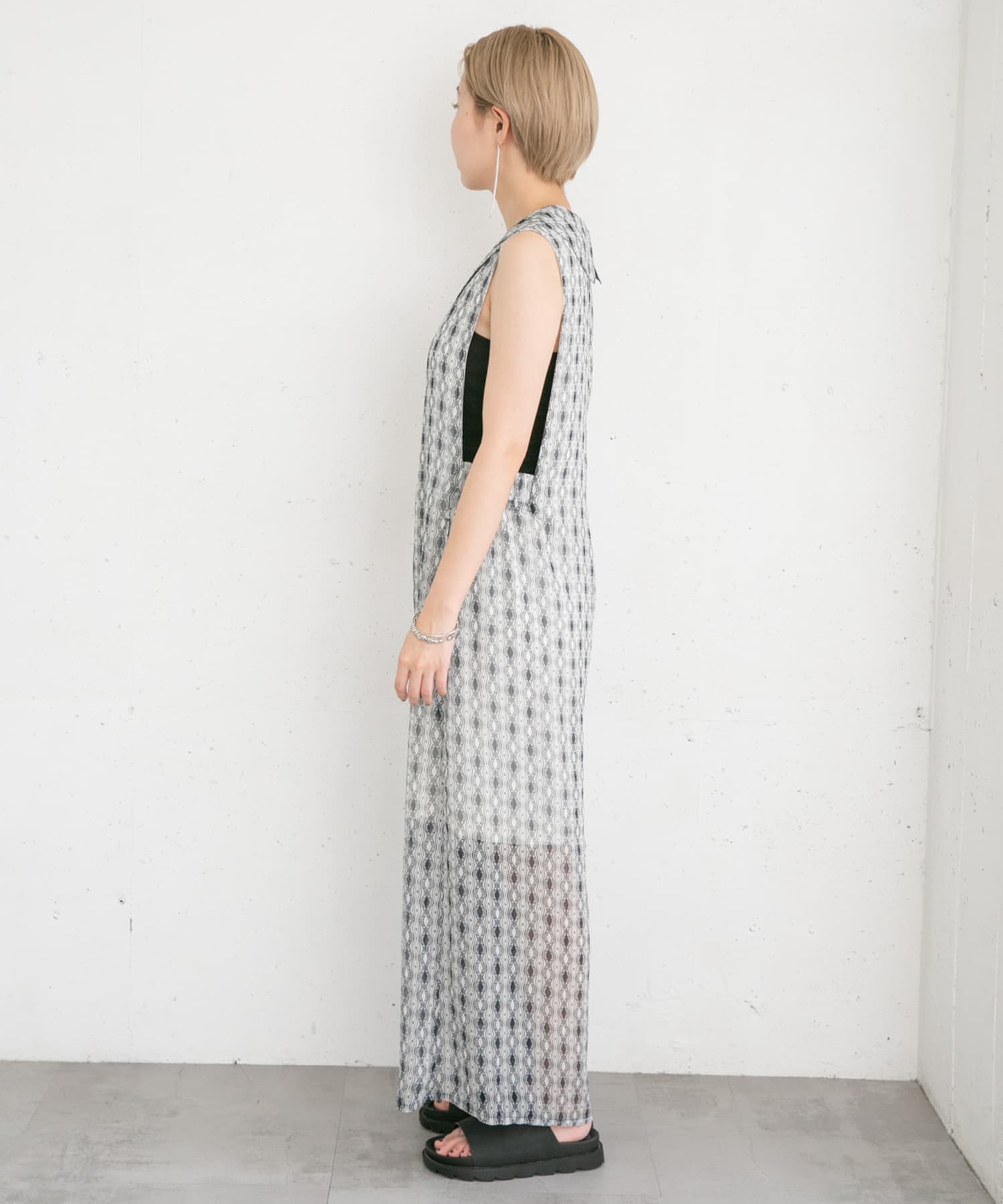 身長：157cm サイズ：one