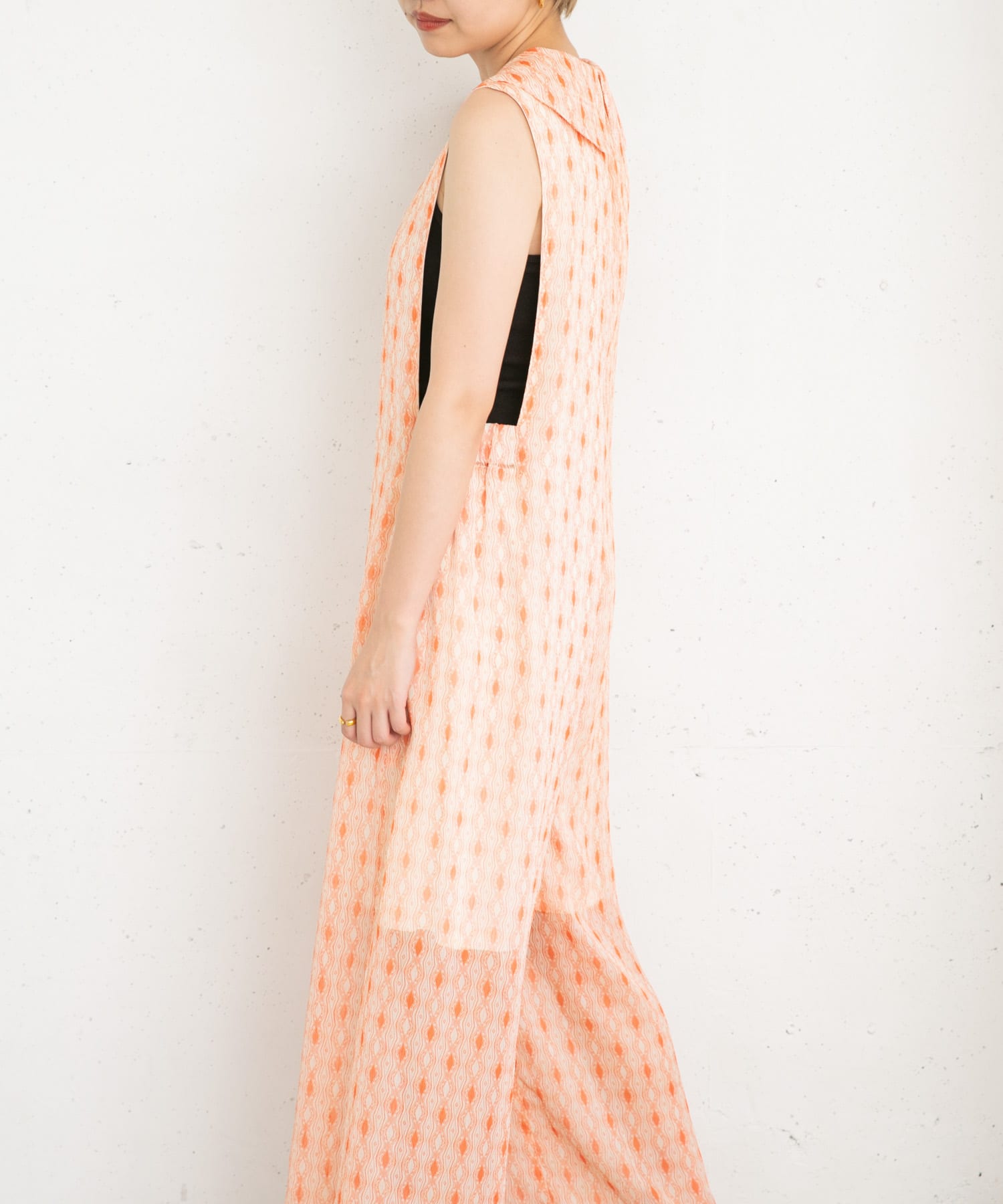 身長：157cm サイズ：one