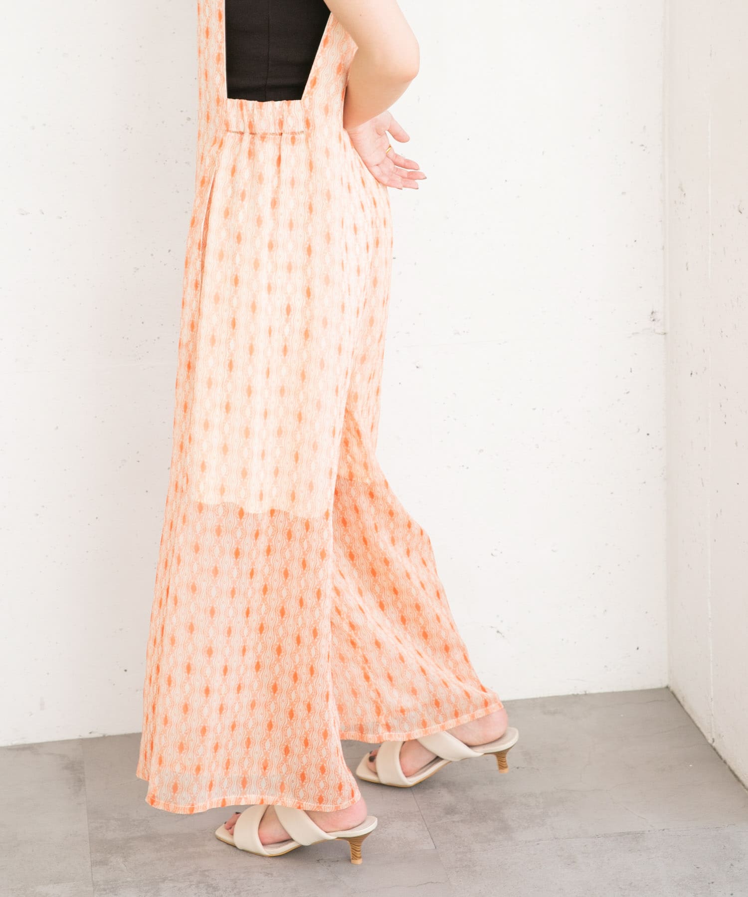 身長：157cm サイズ：one