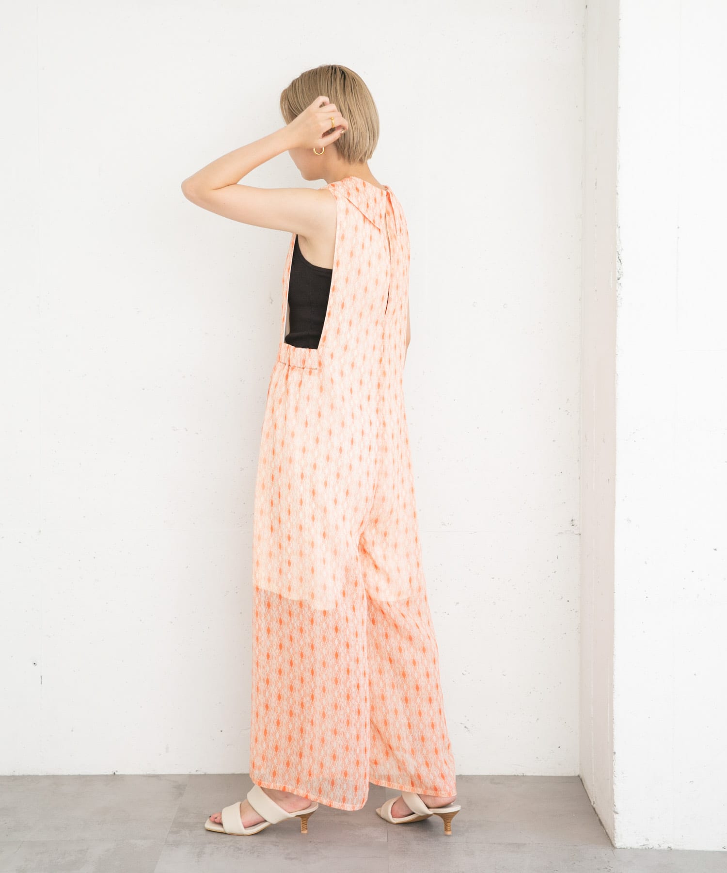 身長：157cm サイズ：one