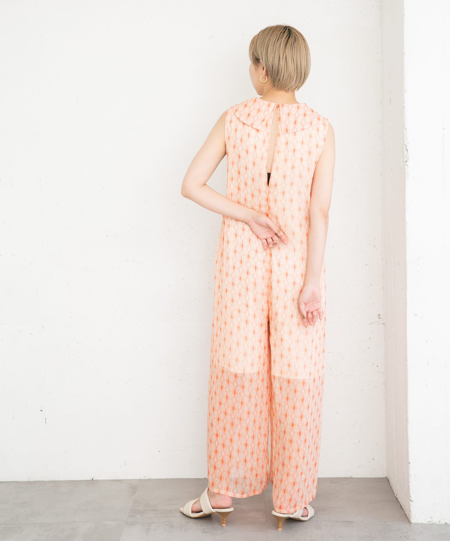 身長：157cm サイズ：one