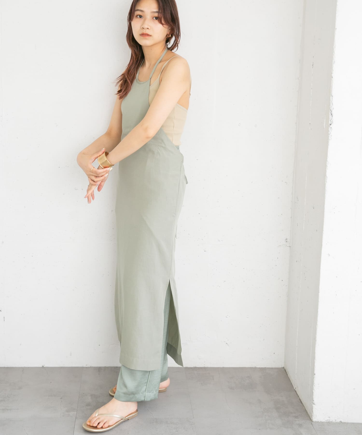 身長：165cm サイズ：one