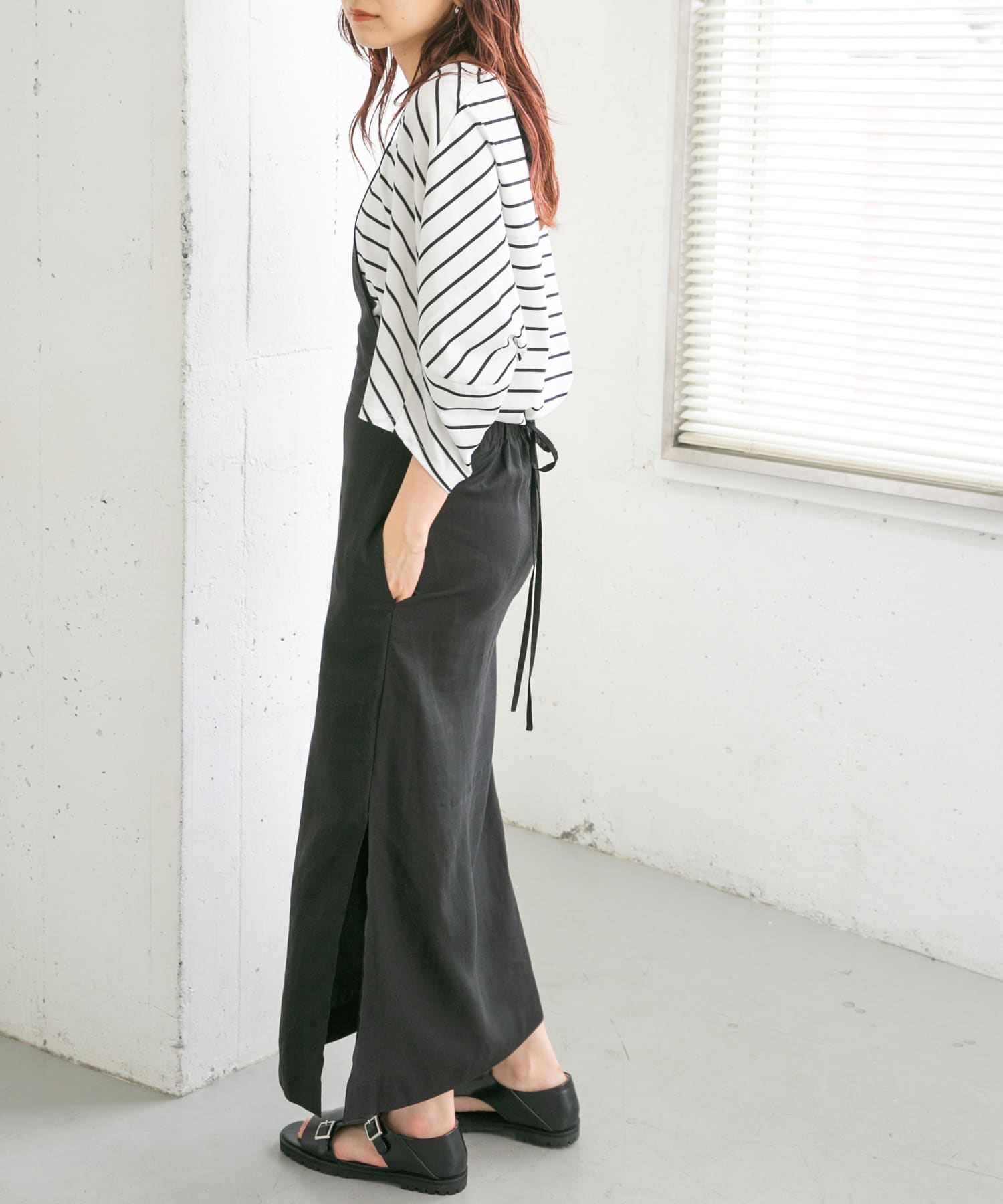 身長：165cm サイズ：one