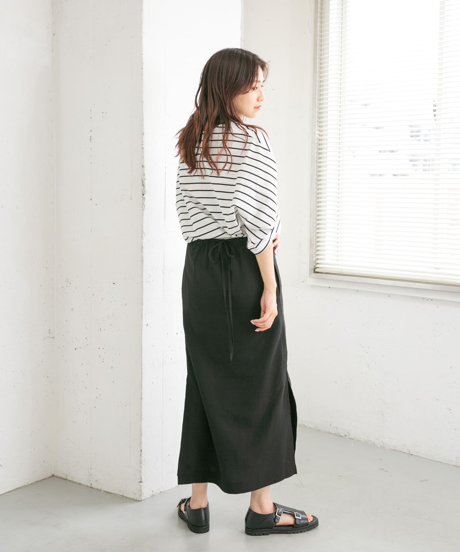 身長：165cm サイズ：one