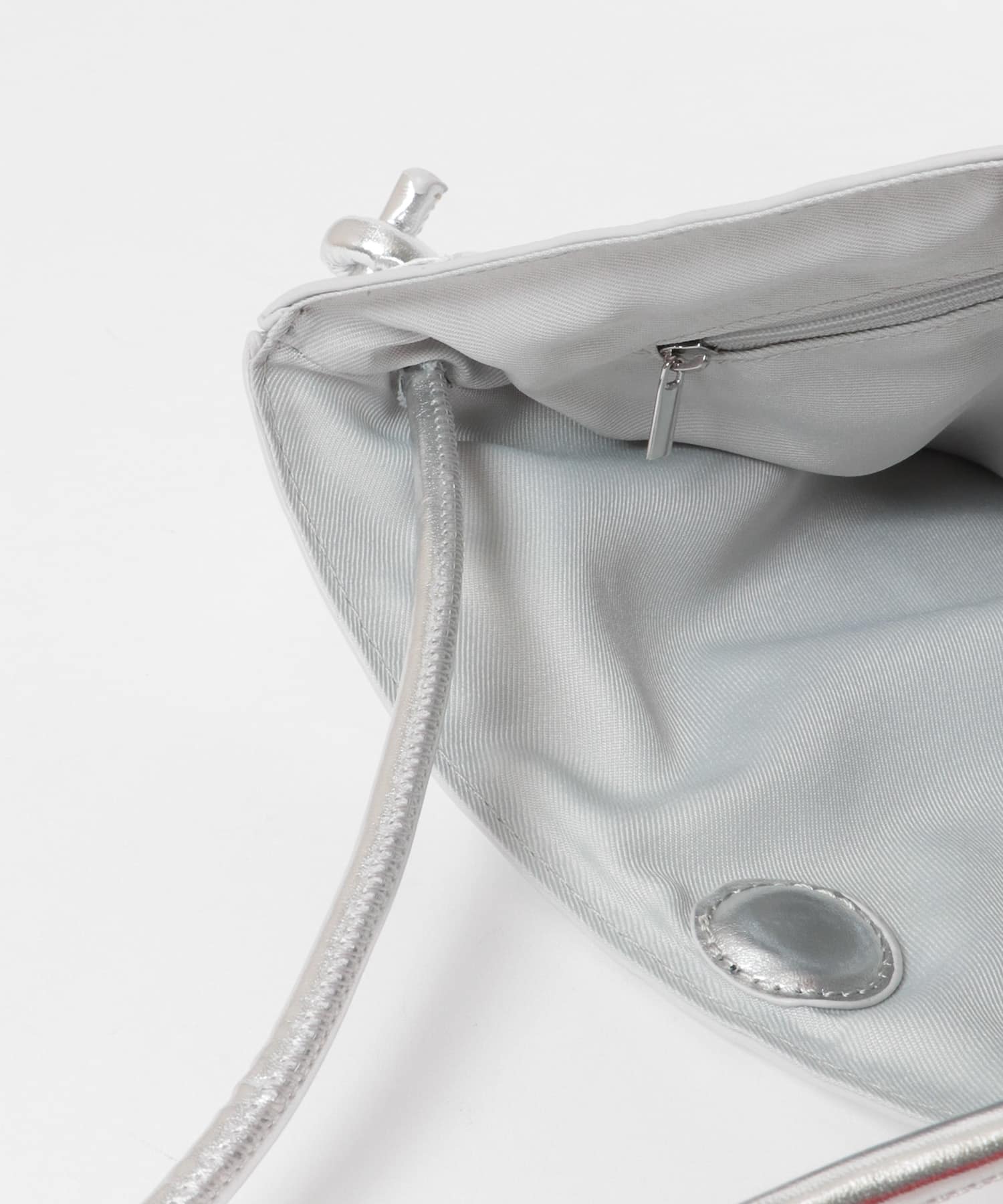 2WAYメッシュポーチBAG SILVER one