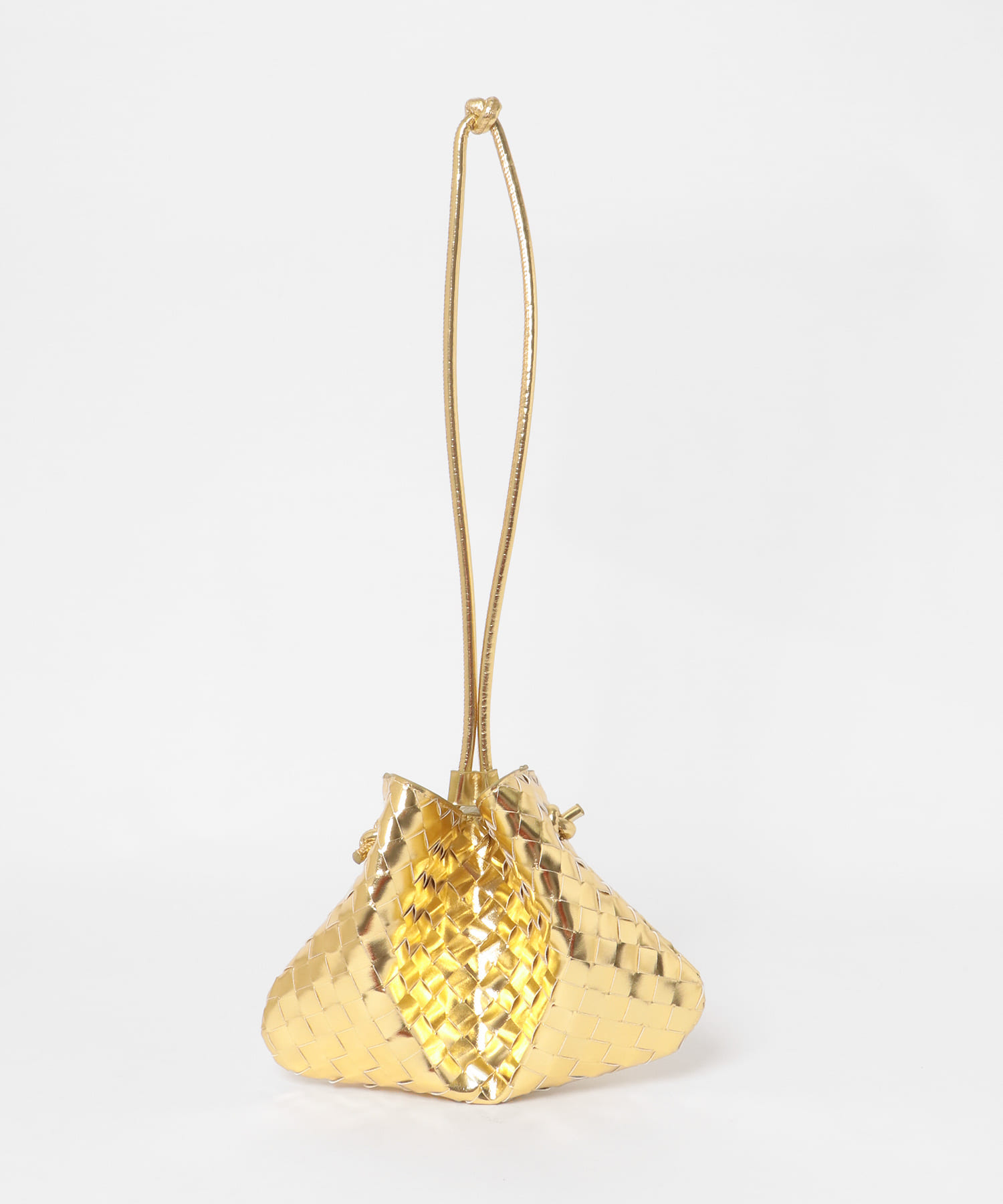 2WAYメッシュポーチBAG GOLD one