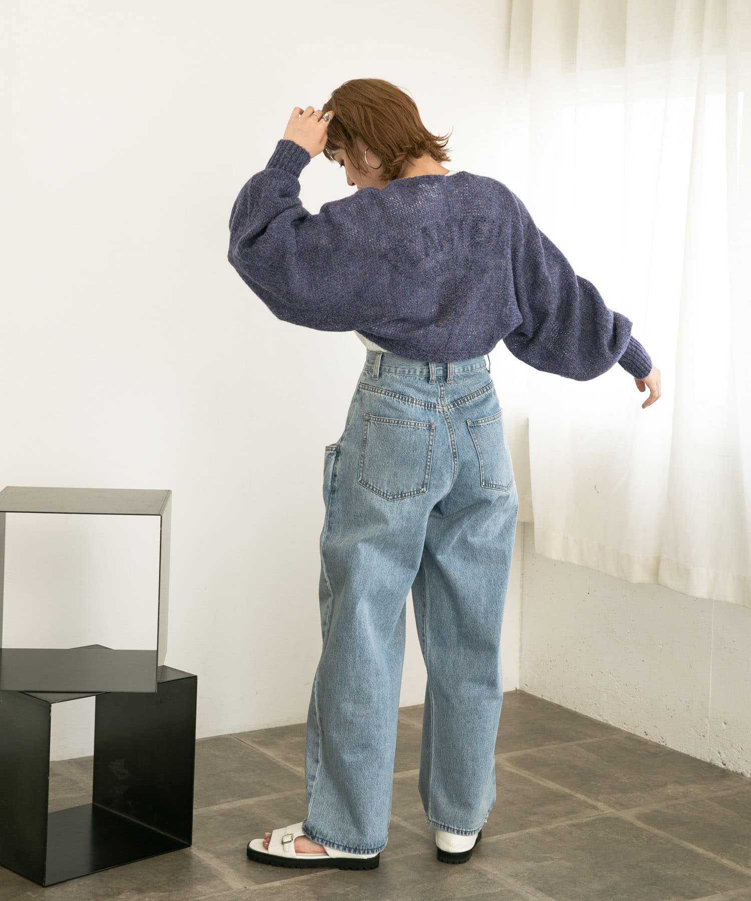 身長：160cm サイズ：one