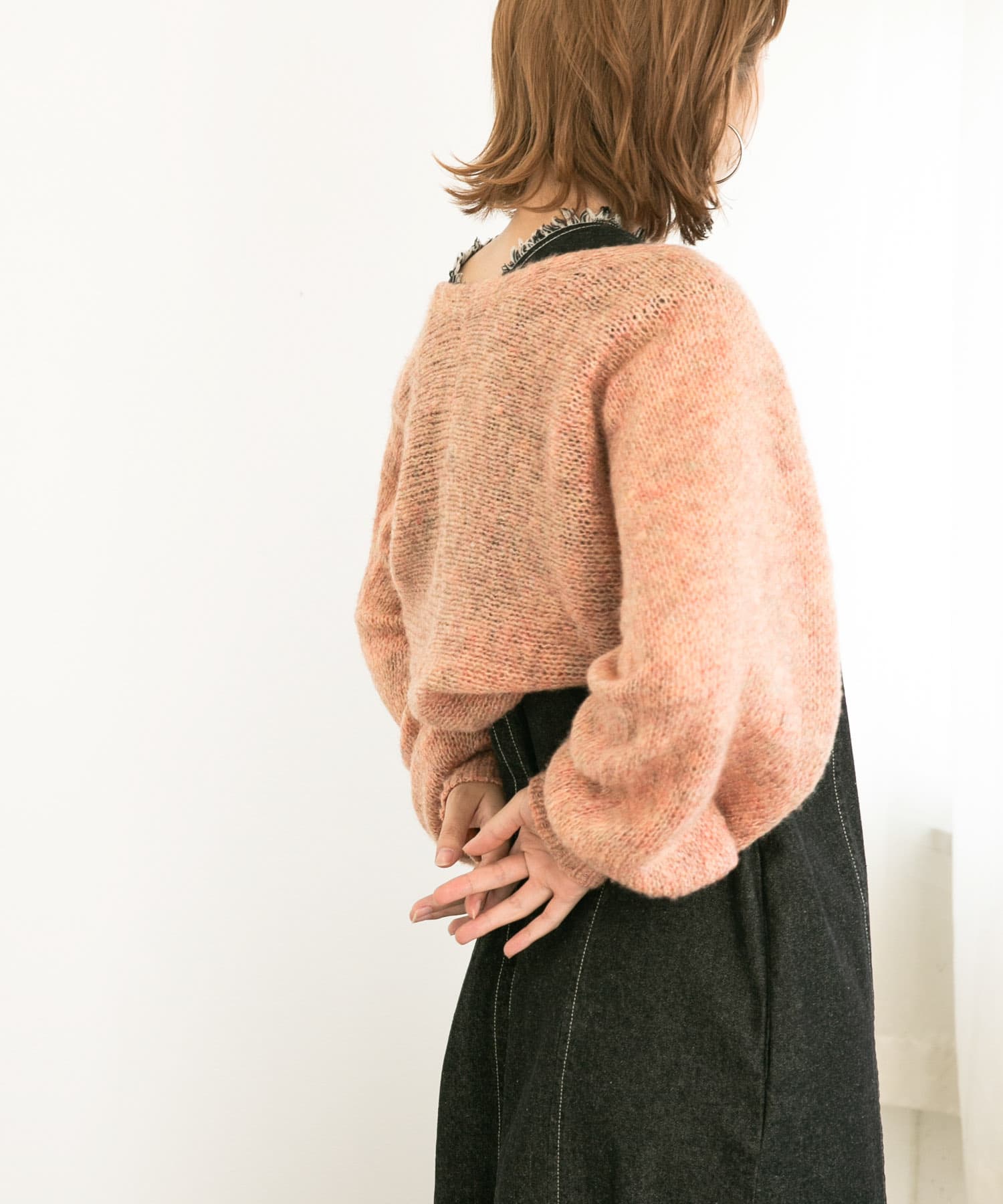 身長：160cm サイズ：one