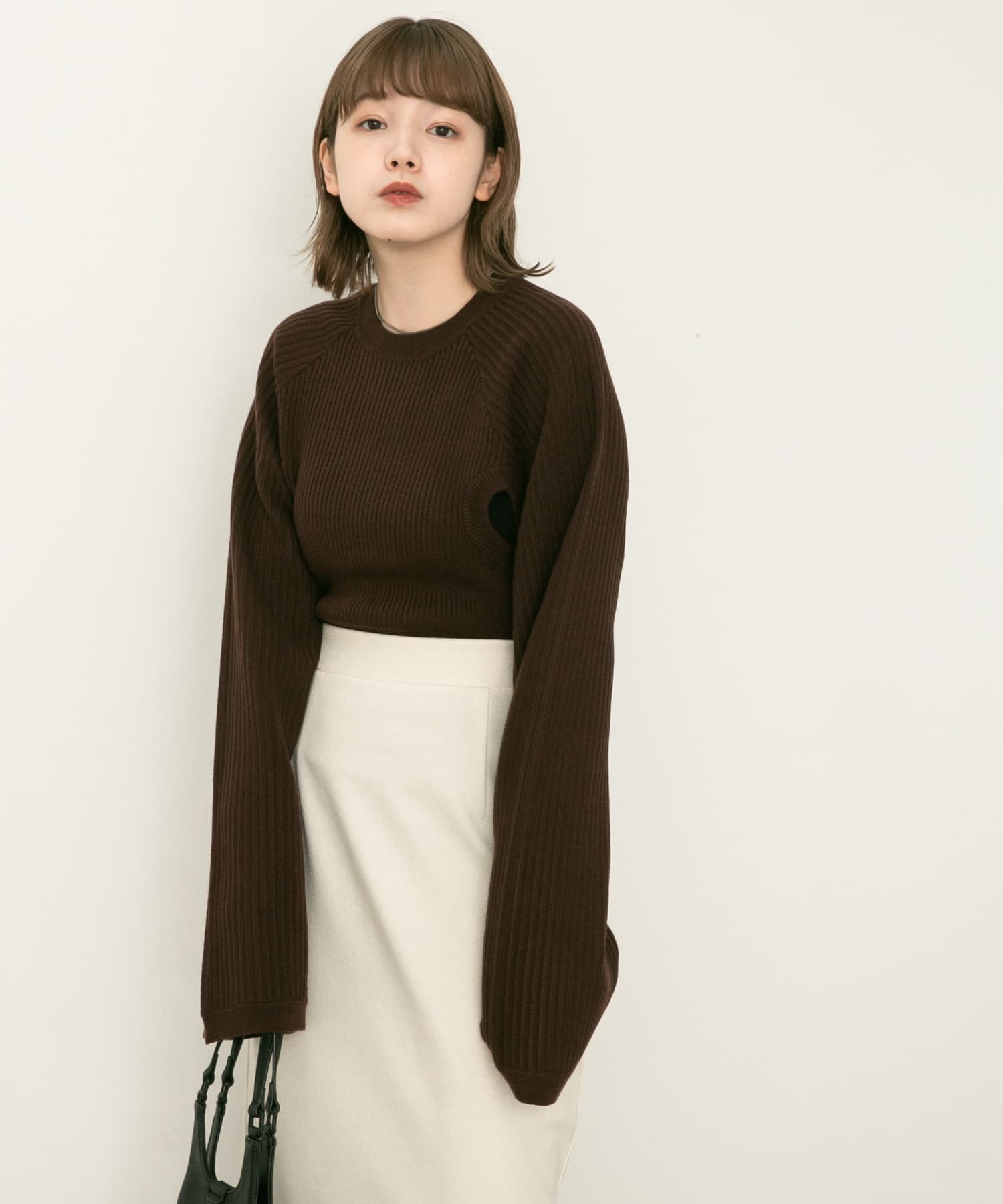 身長：160cm サイズ：one
