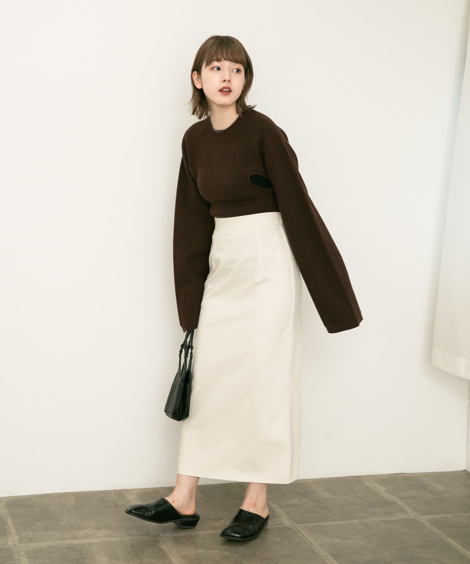 身長：160cm サイズ：one