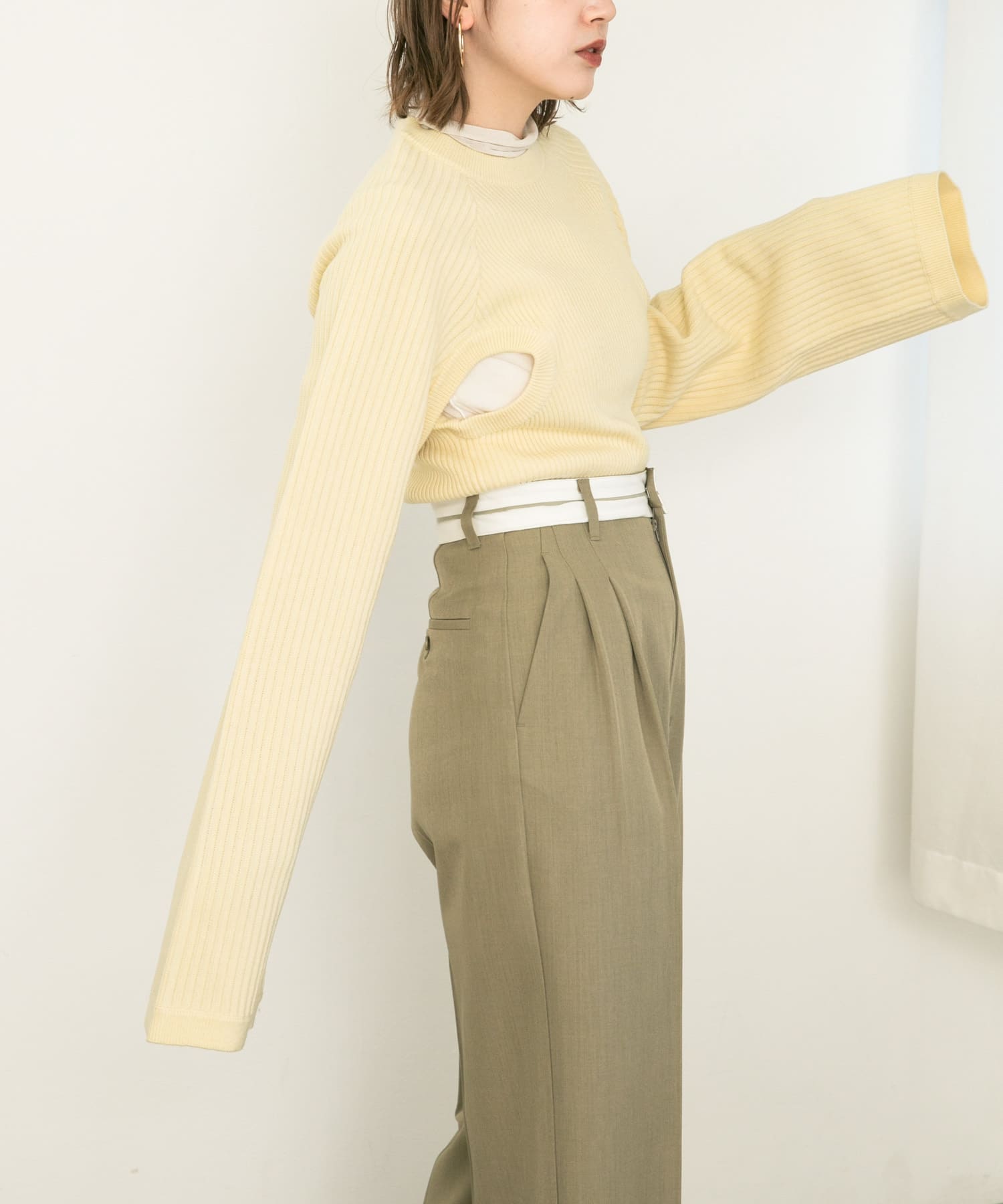 身長：160cm サイズ：one