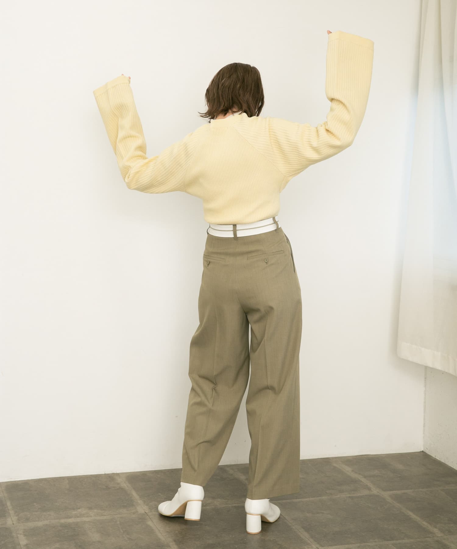 身長：160cm サイズ：one
