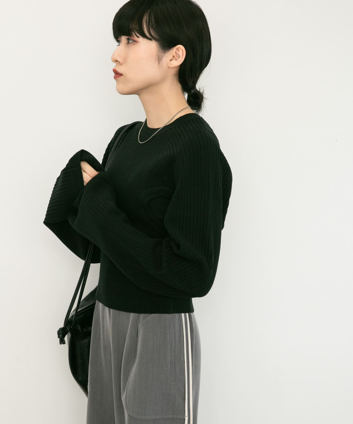 身長：160cm サイズ：one