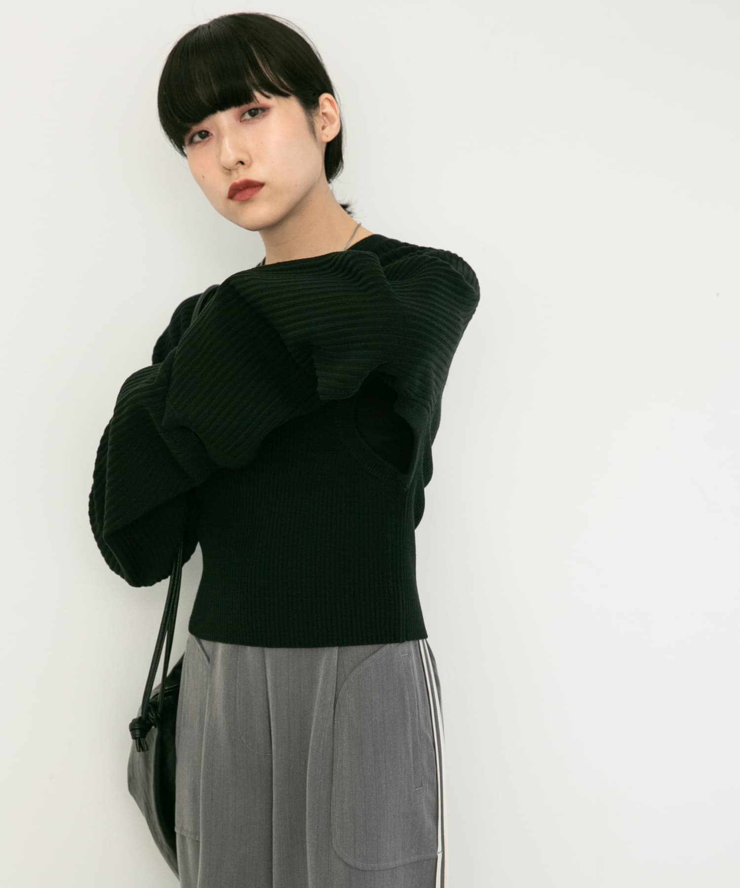 身長：160cm サイズ：one