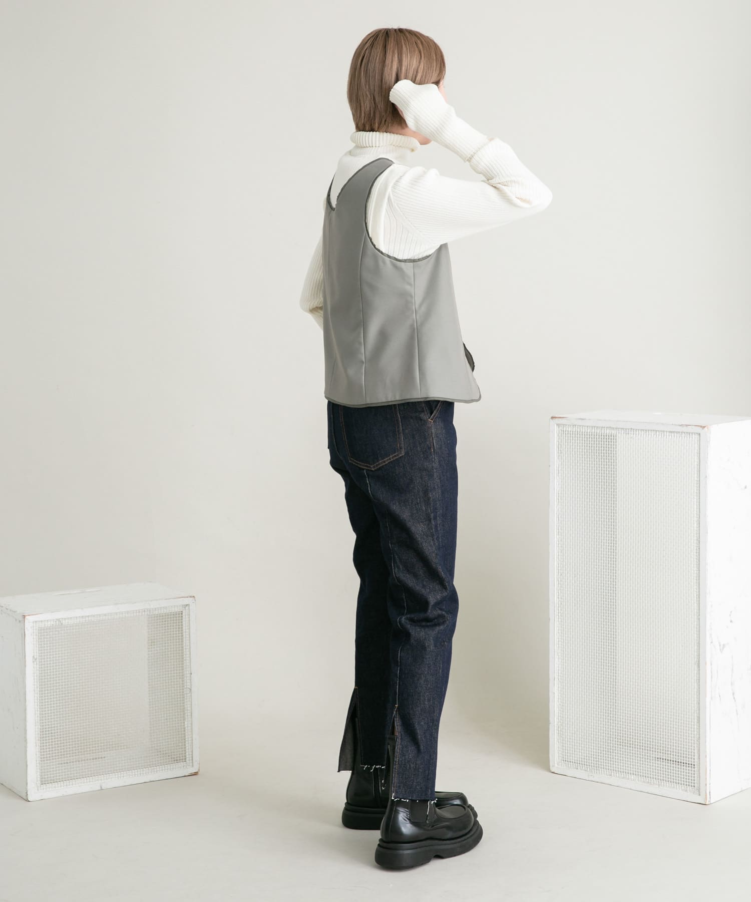身長：157cm サイズ：one