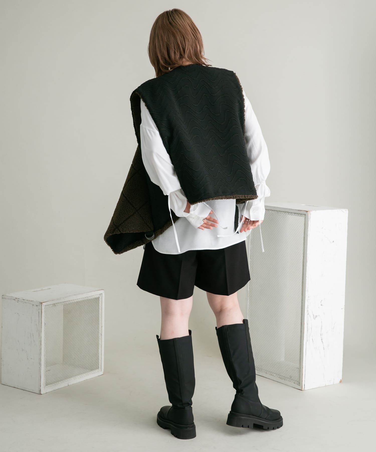 身長：160cm サイズ：one