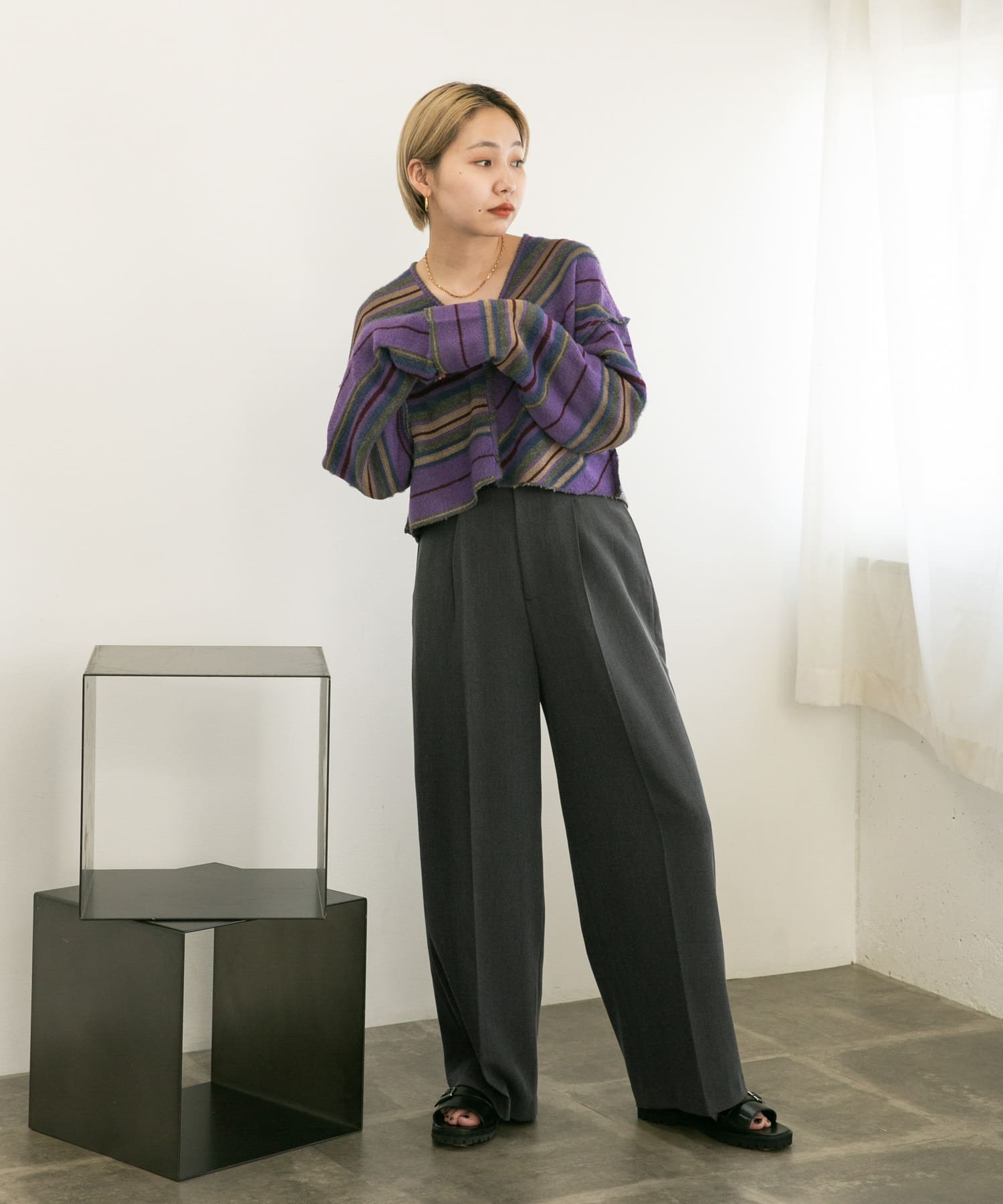 身長：157cm サイズ：36