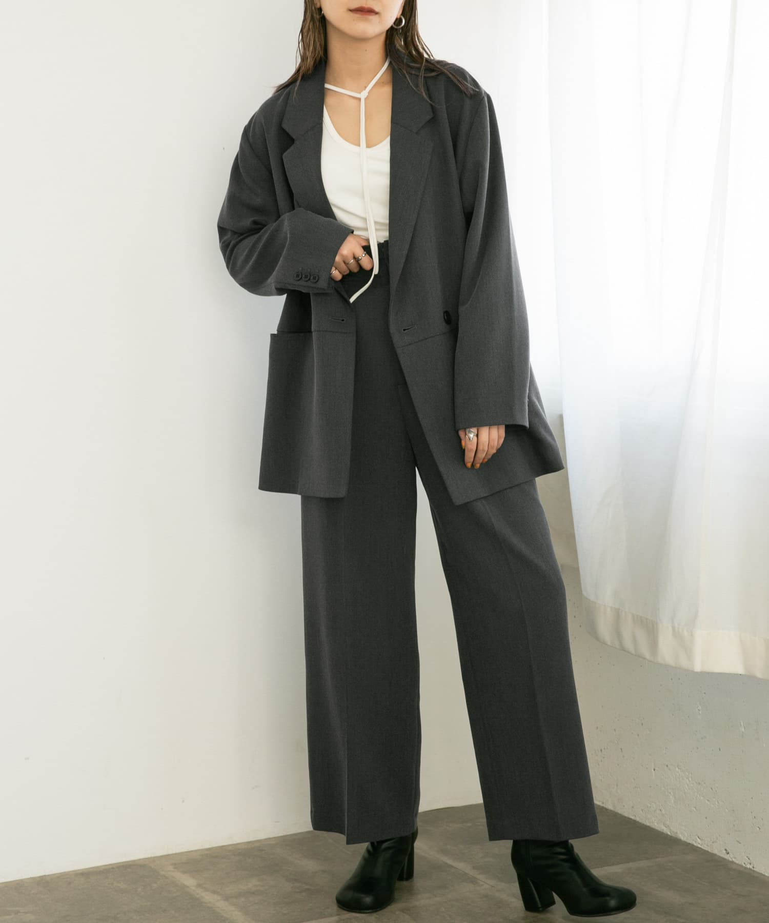 身長：165cm サイズ：36