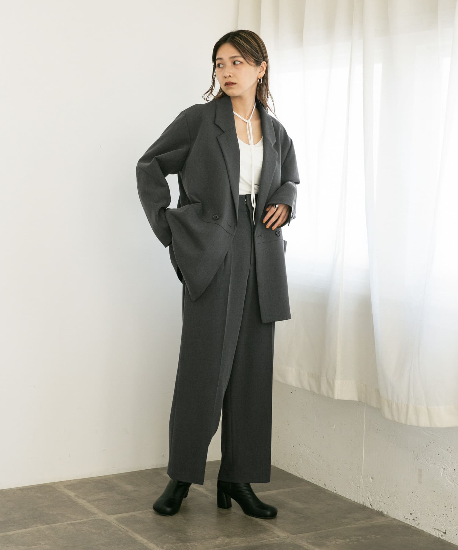 身長：165cm サイズ：36
